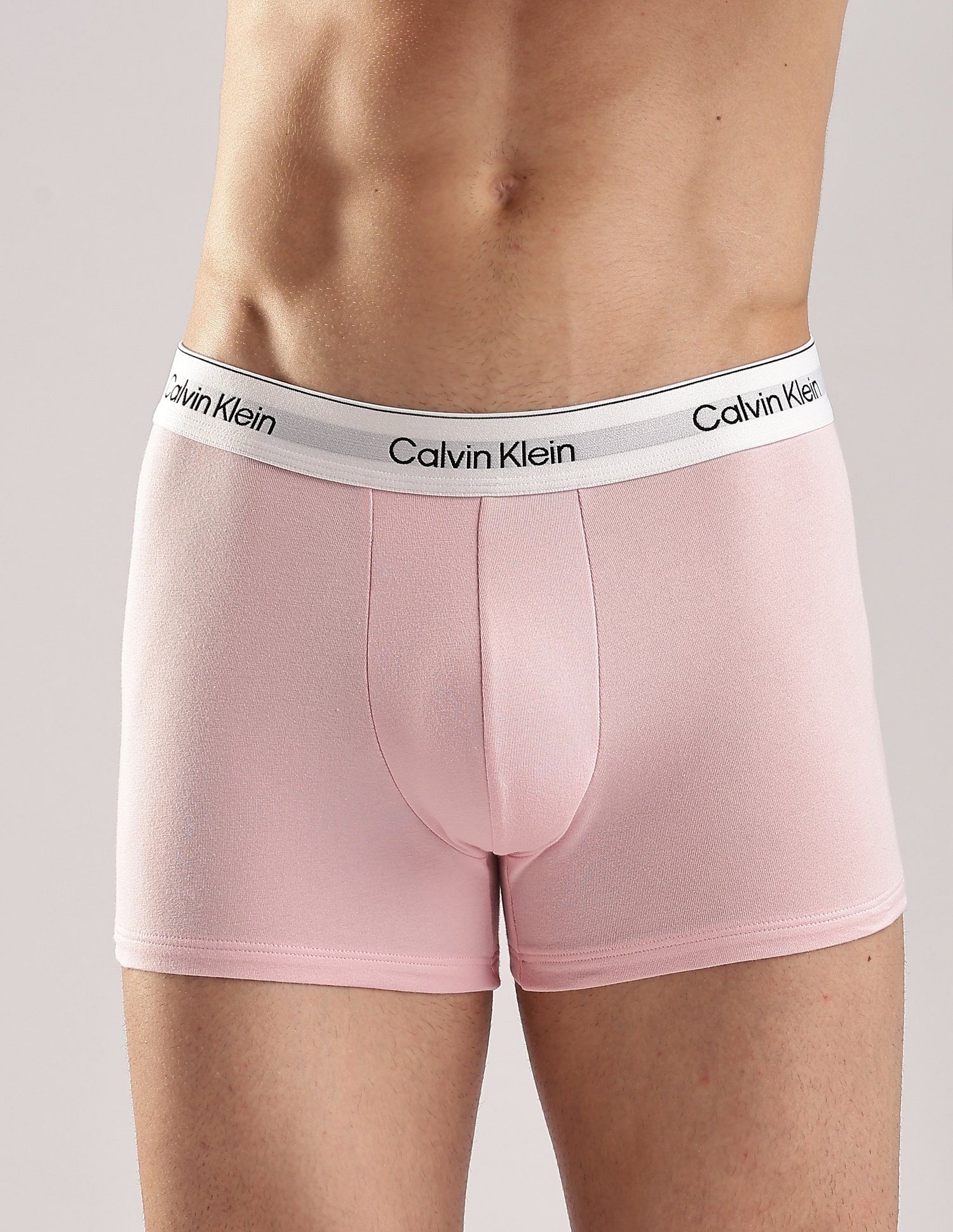 Calvin Klein Underwear Low Rise Solid Multi Trunks - Pack of 2