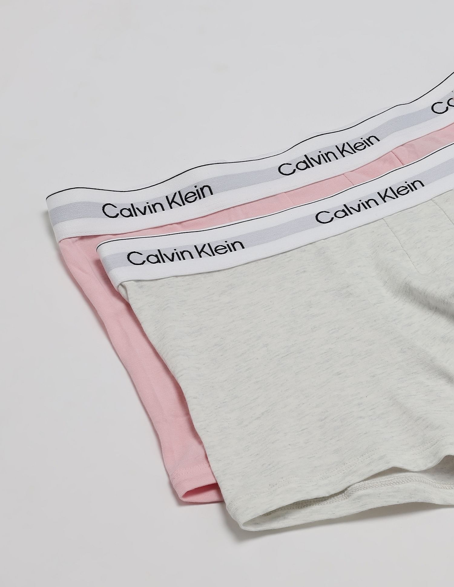 Calvin Klein Underwear Low Rise Solid Multi Trunks - Pack of 2