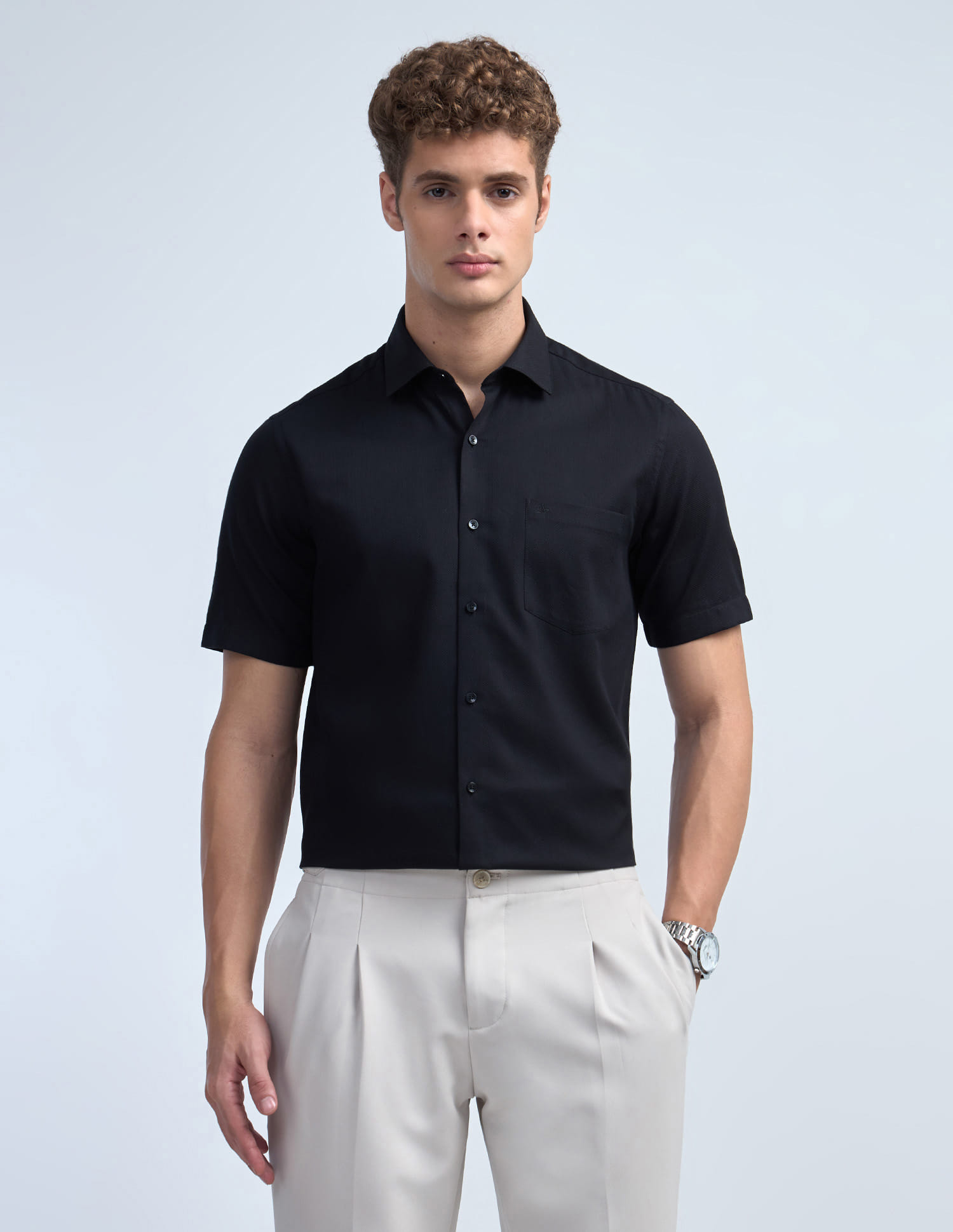 Buy Arrow Liberty Classic Fit Dobby Iconics Shirt - NNNOW.com