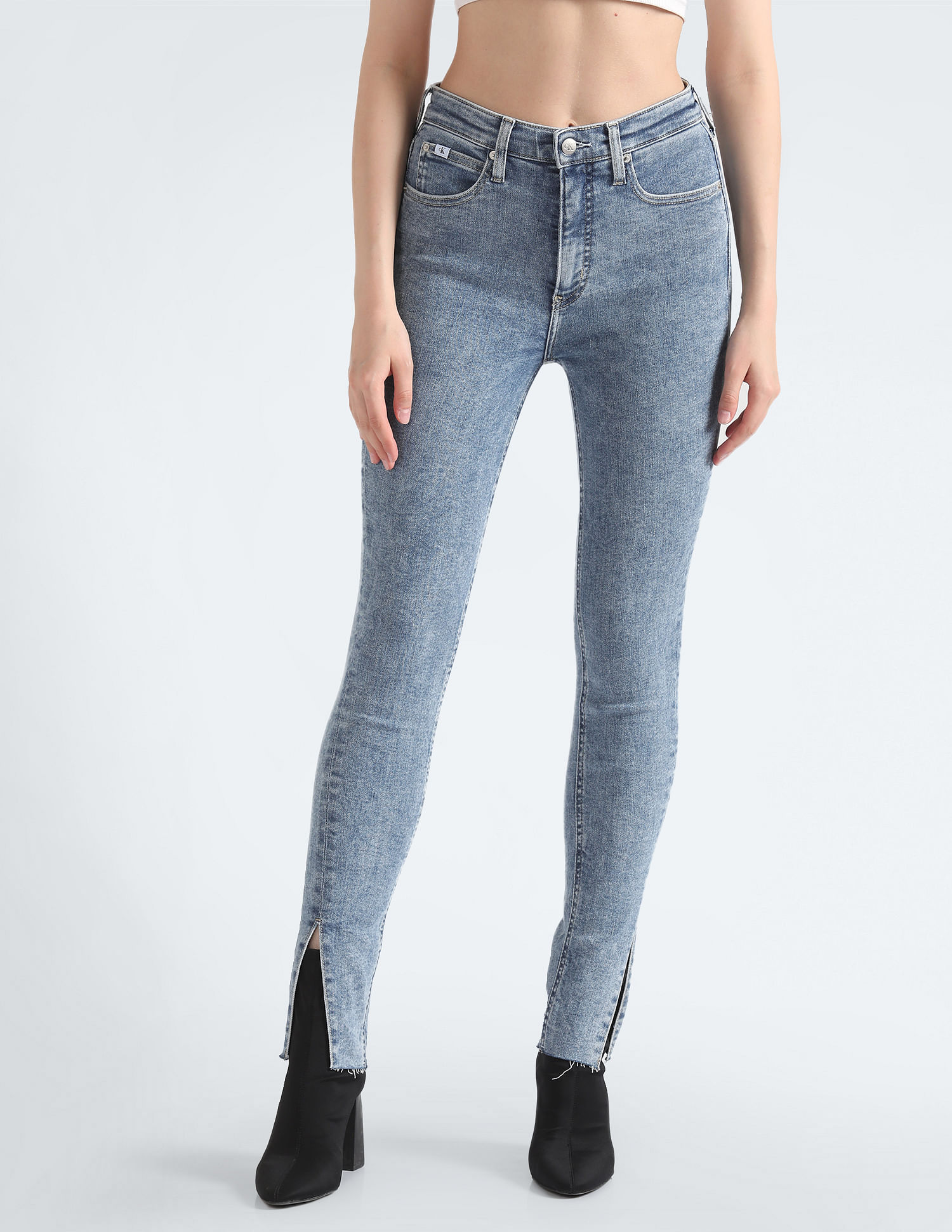 Calvin Klein High Rise Skinny Fit Jeans