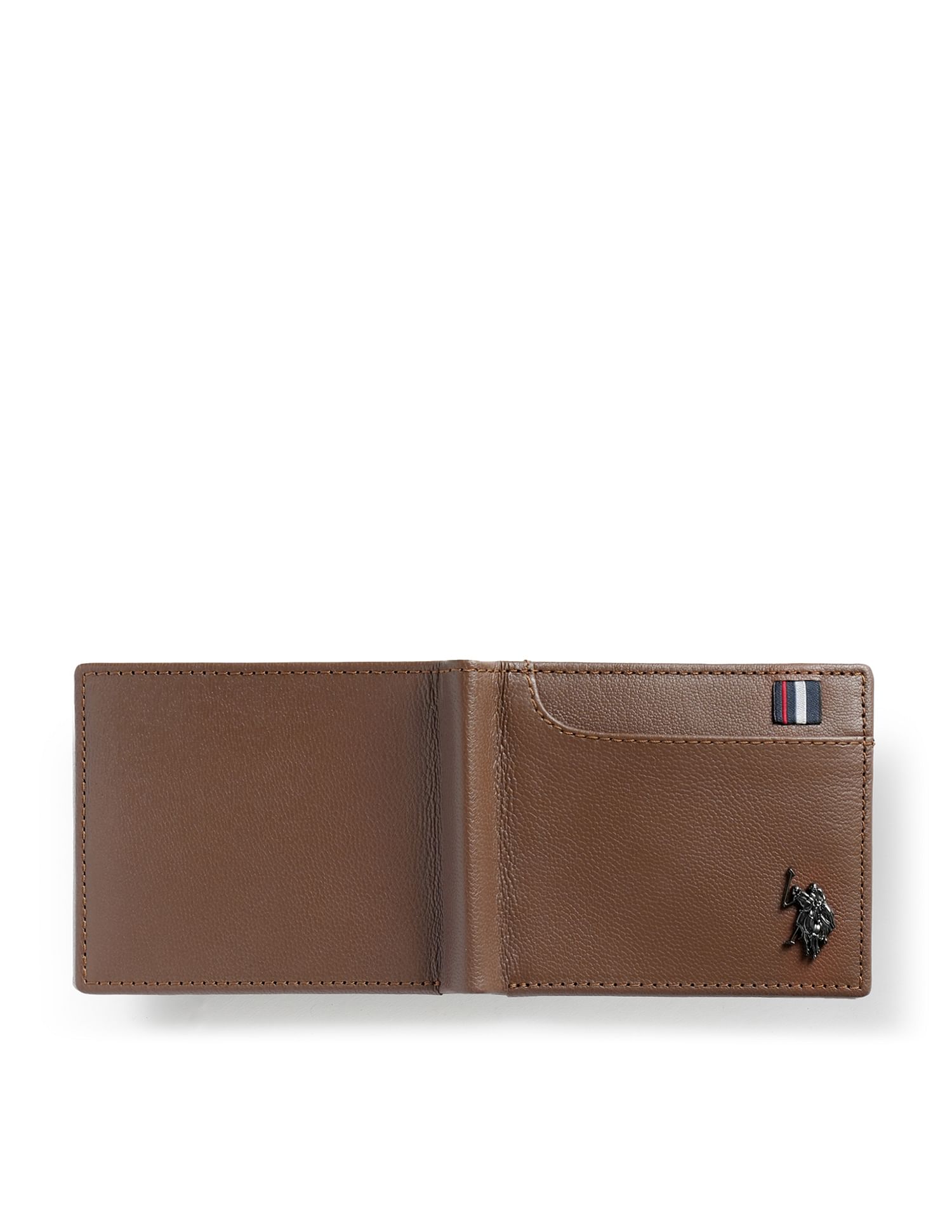 U.S. Polo Assn. Bi-Fold Textured Wallet