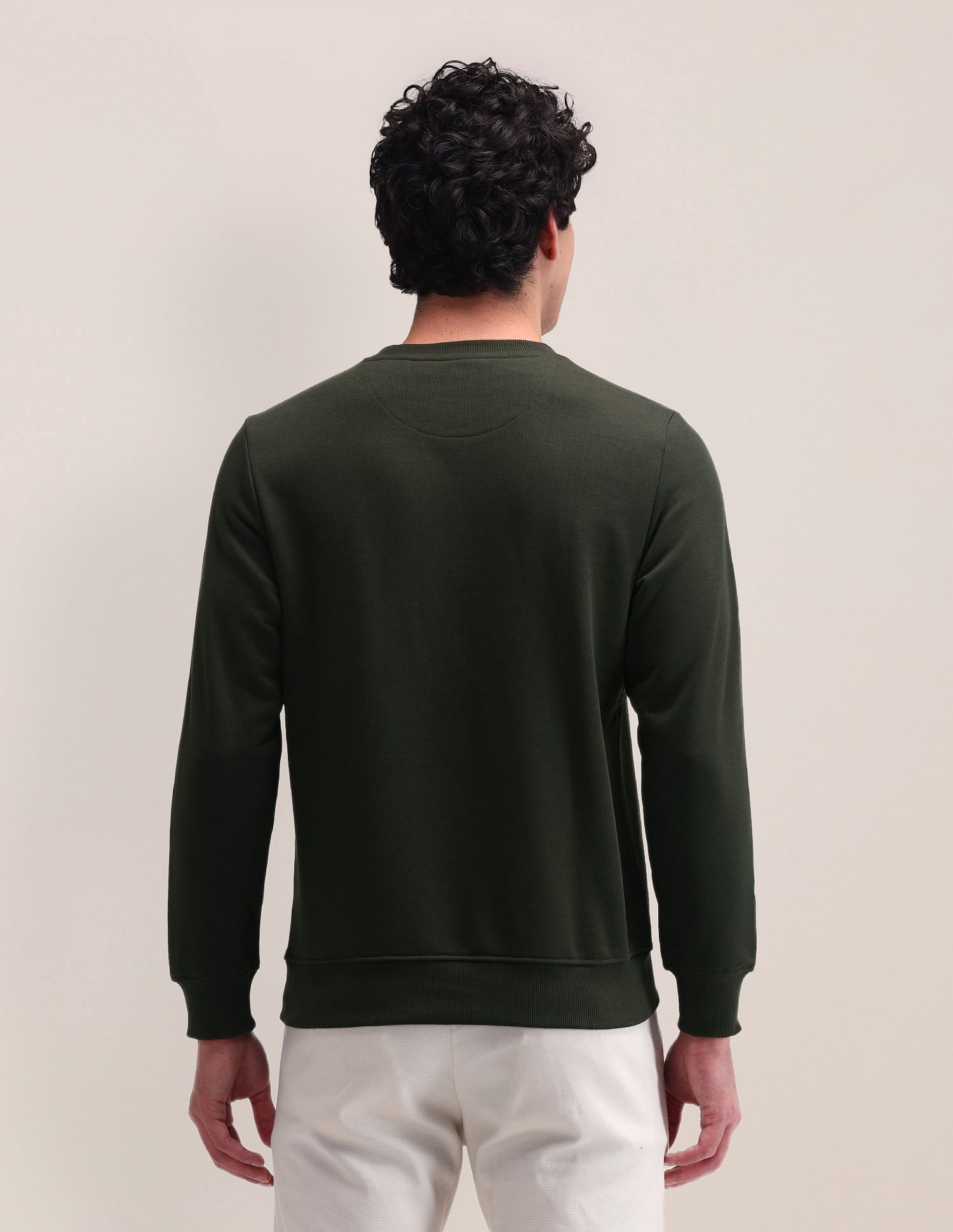 U.S. Polo Assn. Brand Printed Regular Fit Sweatshirt