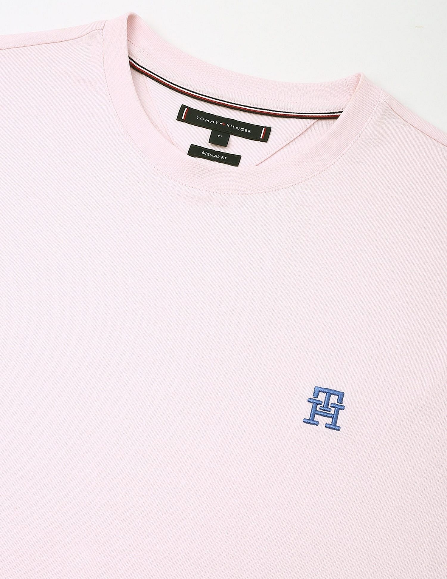 Tommy Hilfiger Solid Regular-Fit Cotton T-Shirt