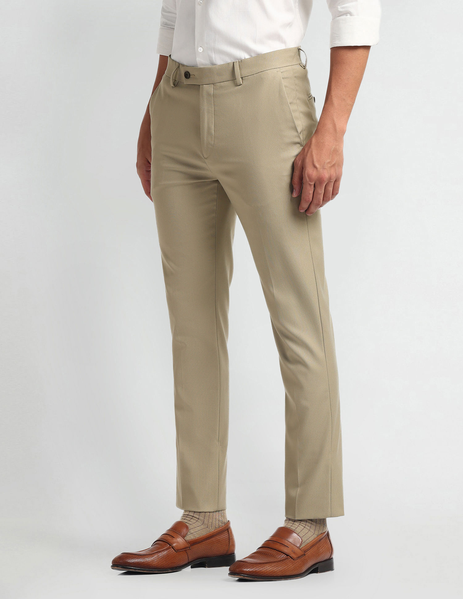 Arrow Smart Flex Super Slim Trousers