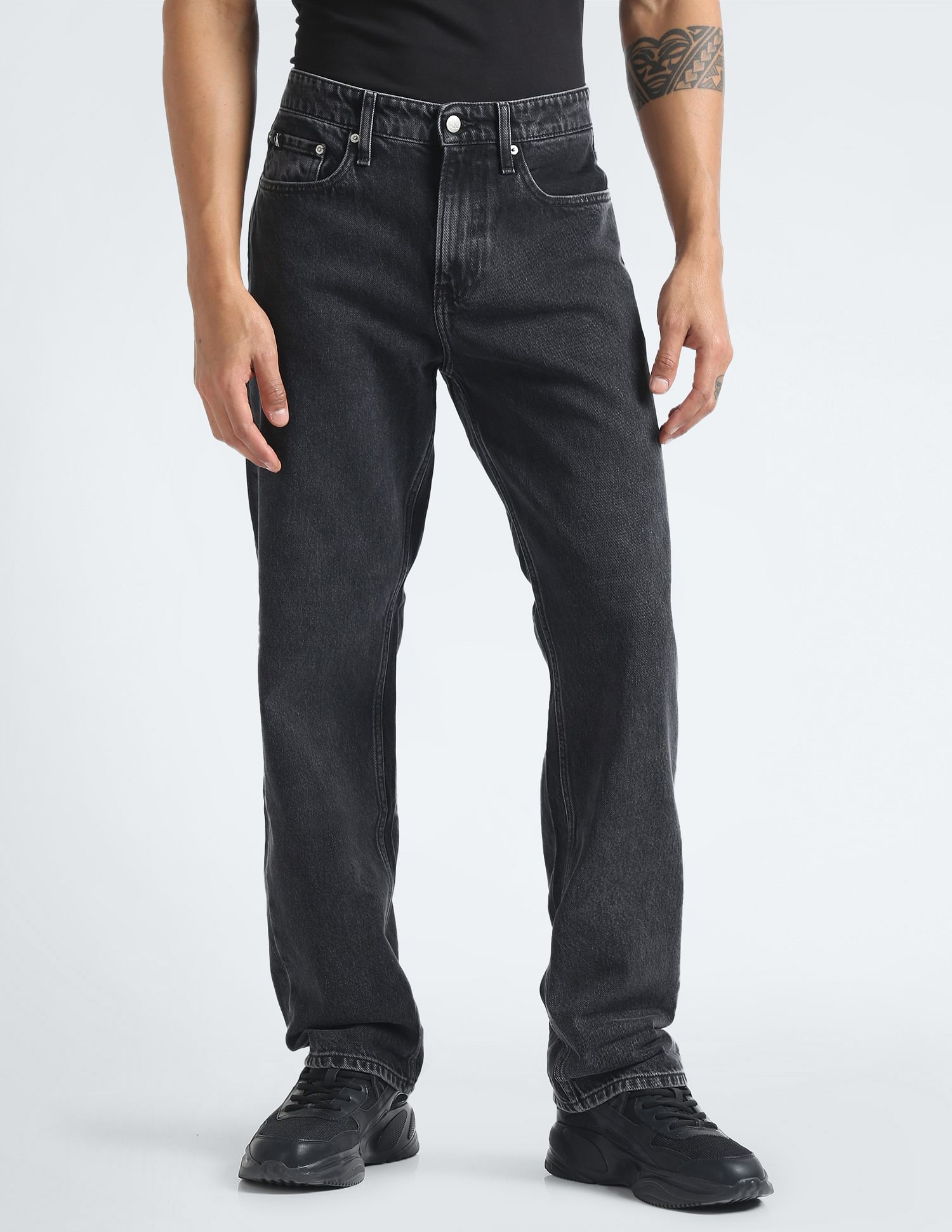 Calvin Klein Recycled Cotton 90'S Straight Fit Jeans