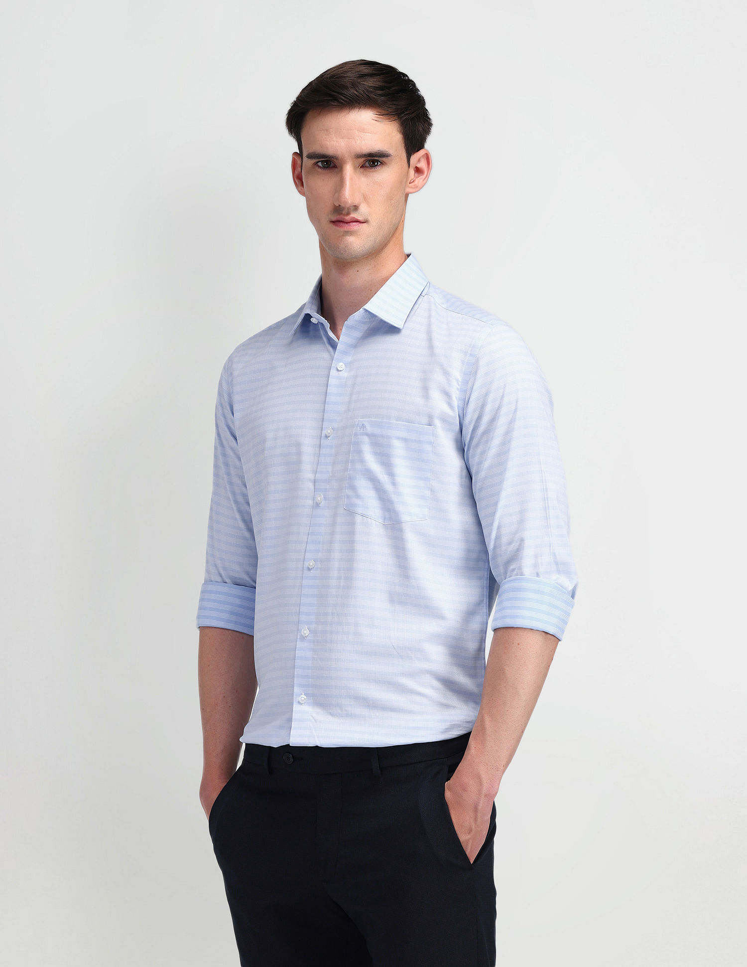 Arrow Liberty Classic Fit Plaid Checked Shirt