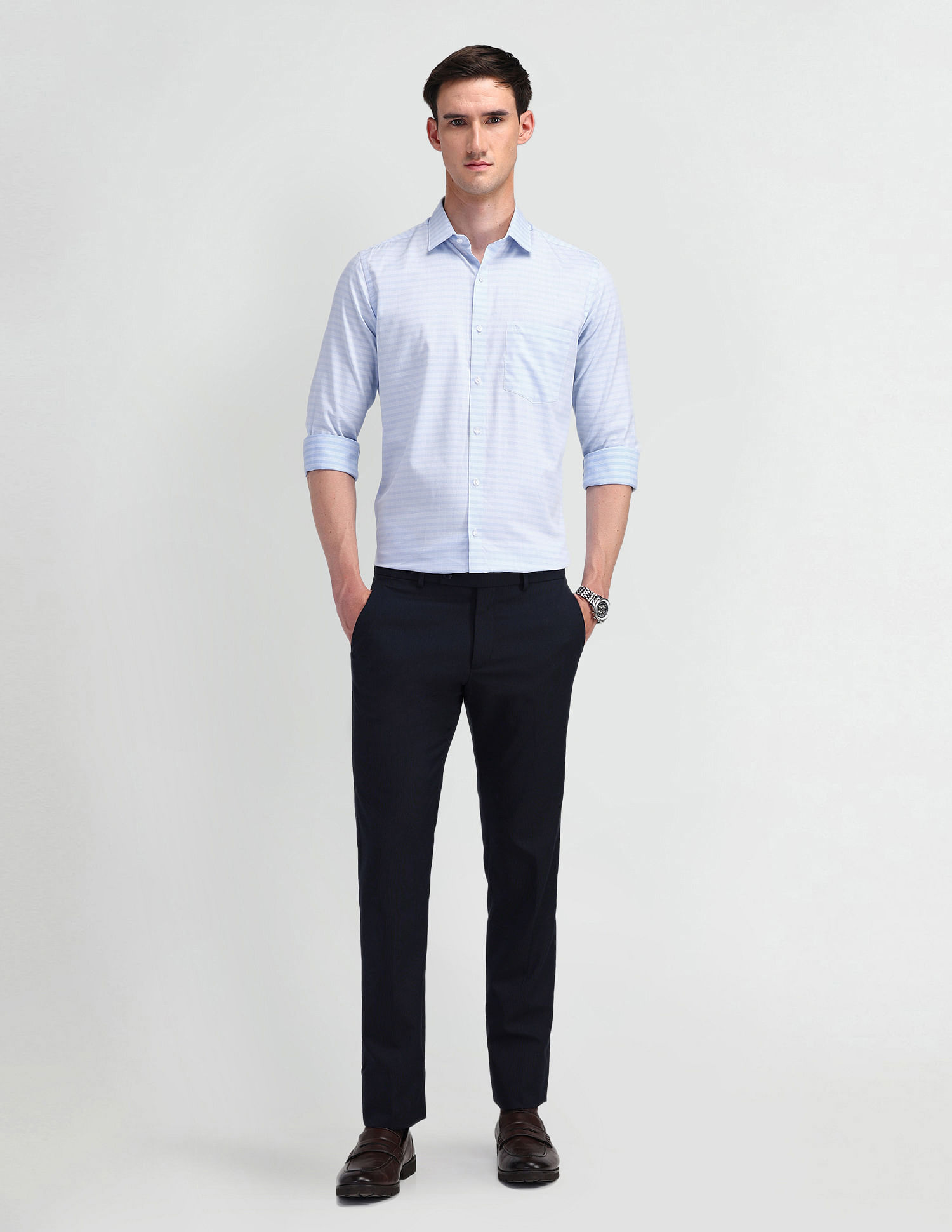 Arrow Liberty Classic Fit Plaid Checked Shirt