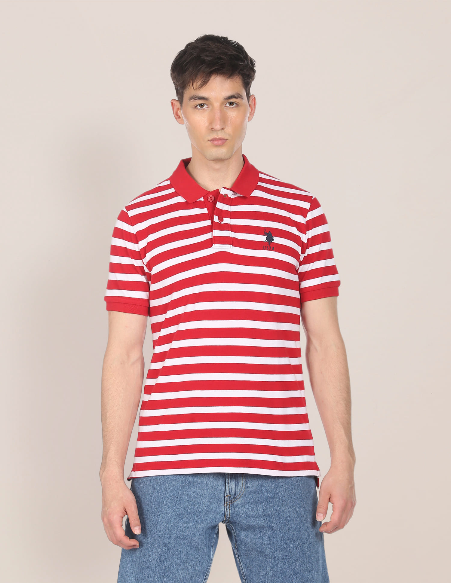 Vertical Striped Shirt Mens Red And White Polo Shirt Buy Polo Men