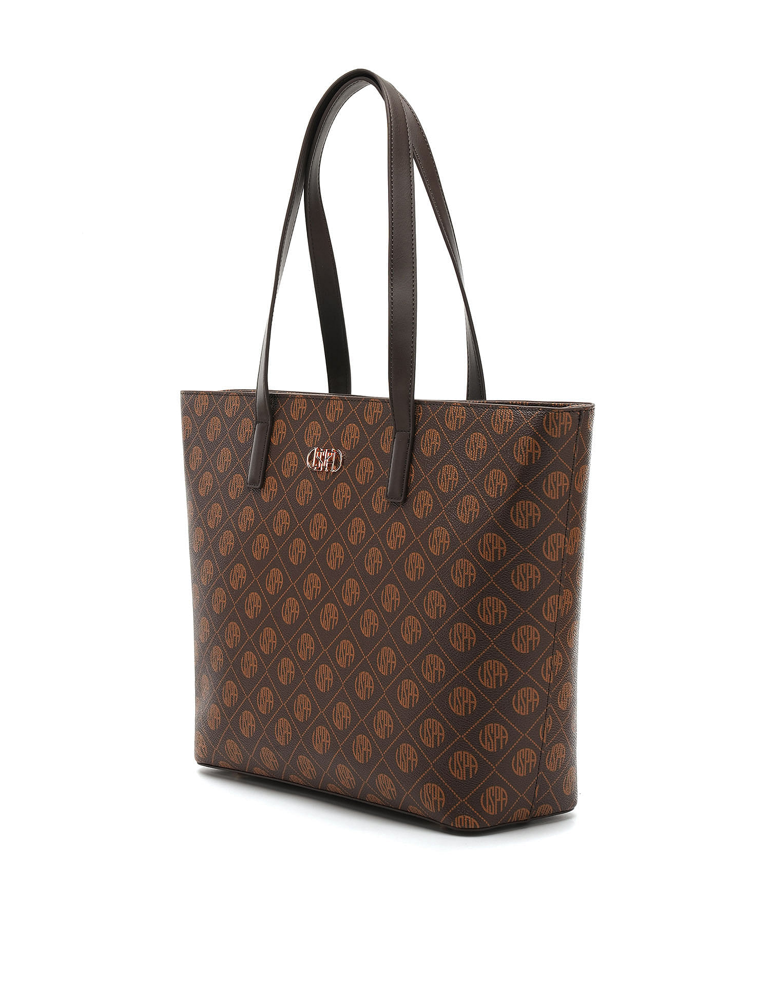 U.S. Polo Assn. Isla Monogram Tote Handbag
