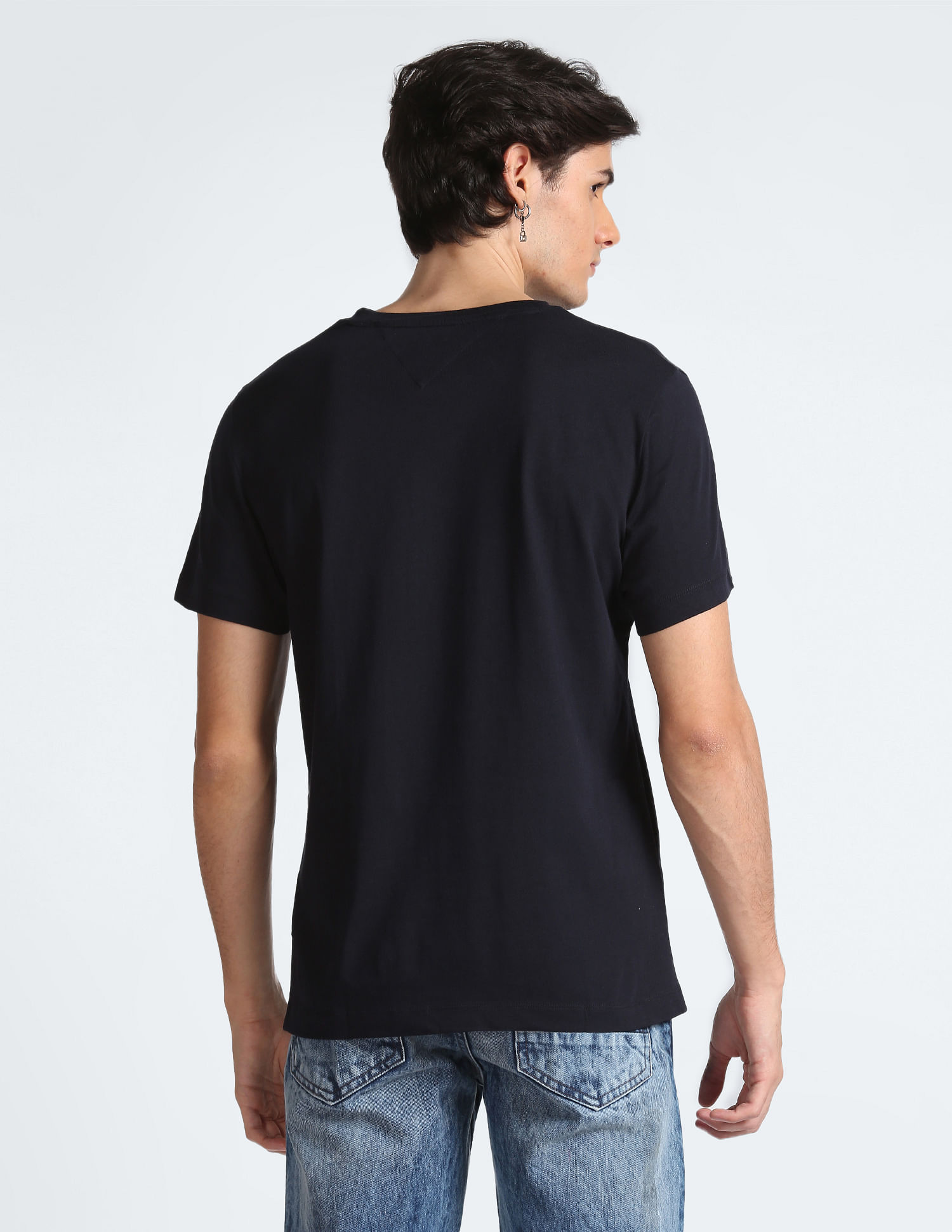 Tommy Hilfiger Transitional Organic Cotton Brand Print T-Shirt