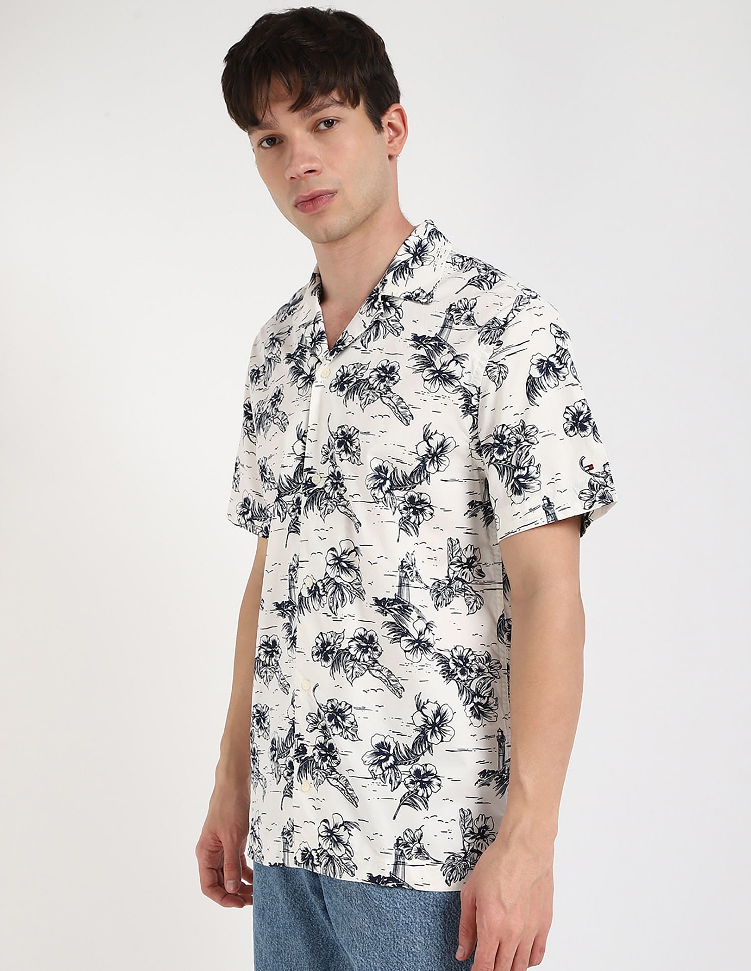 Tommy Hilfiger Printed Regular Fit Shirt