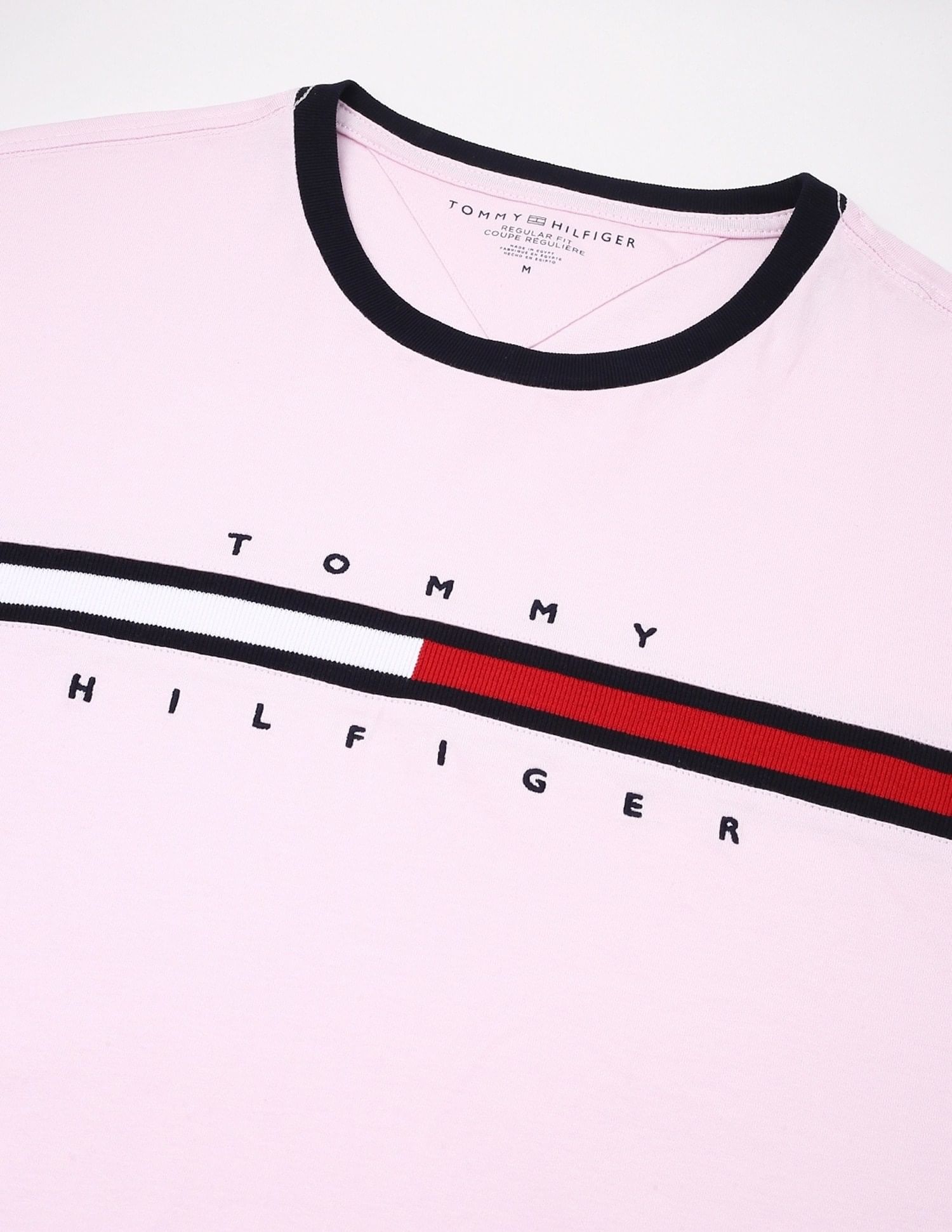 Tommy Hilfiger Embroidered Logo Regular-Fit Cotton T-Shirt