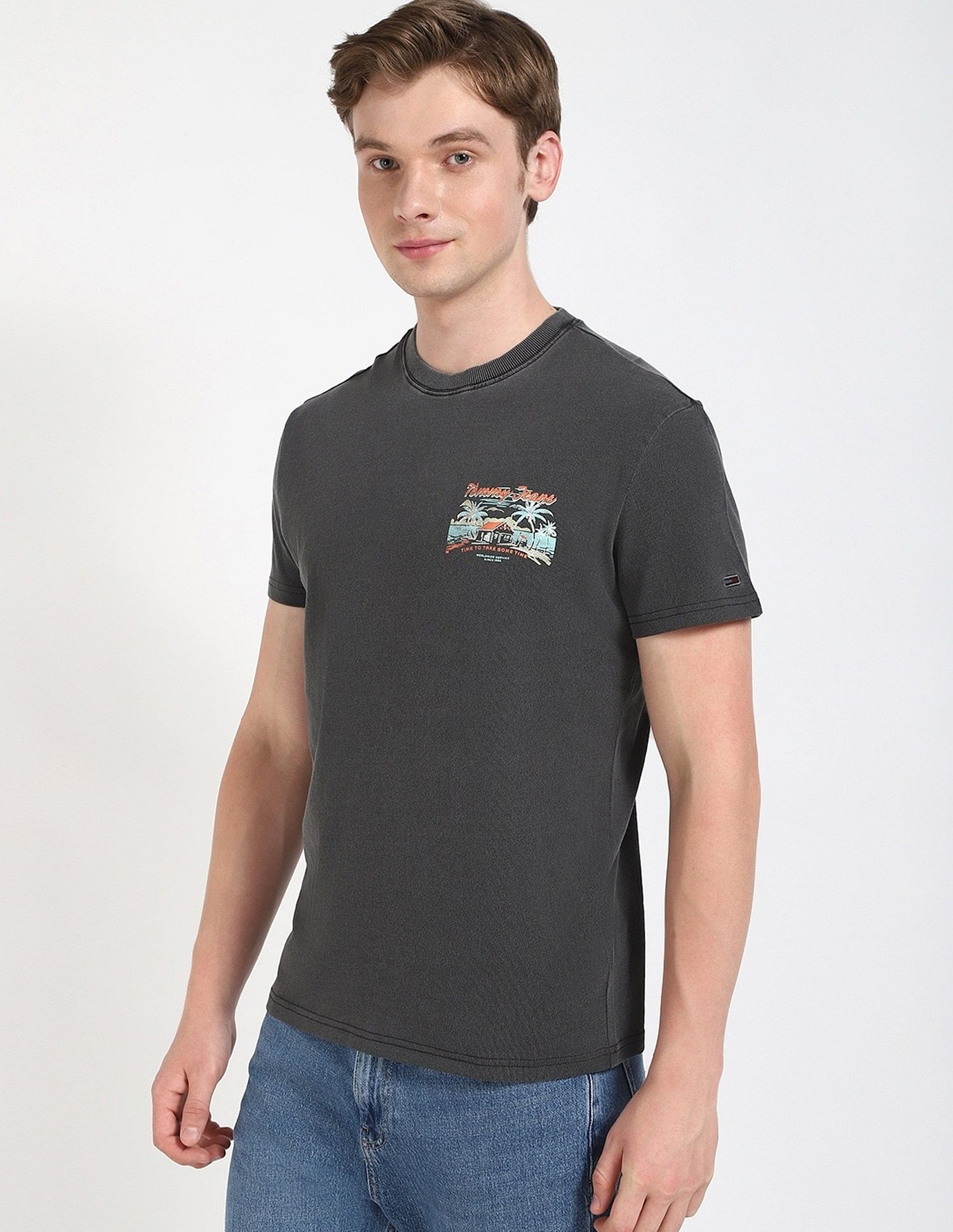 Tommy Hilfiger Graphic Regular-Fit Cotton T-Shirt