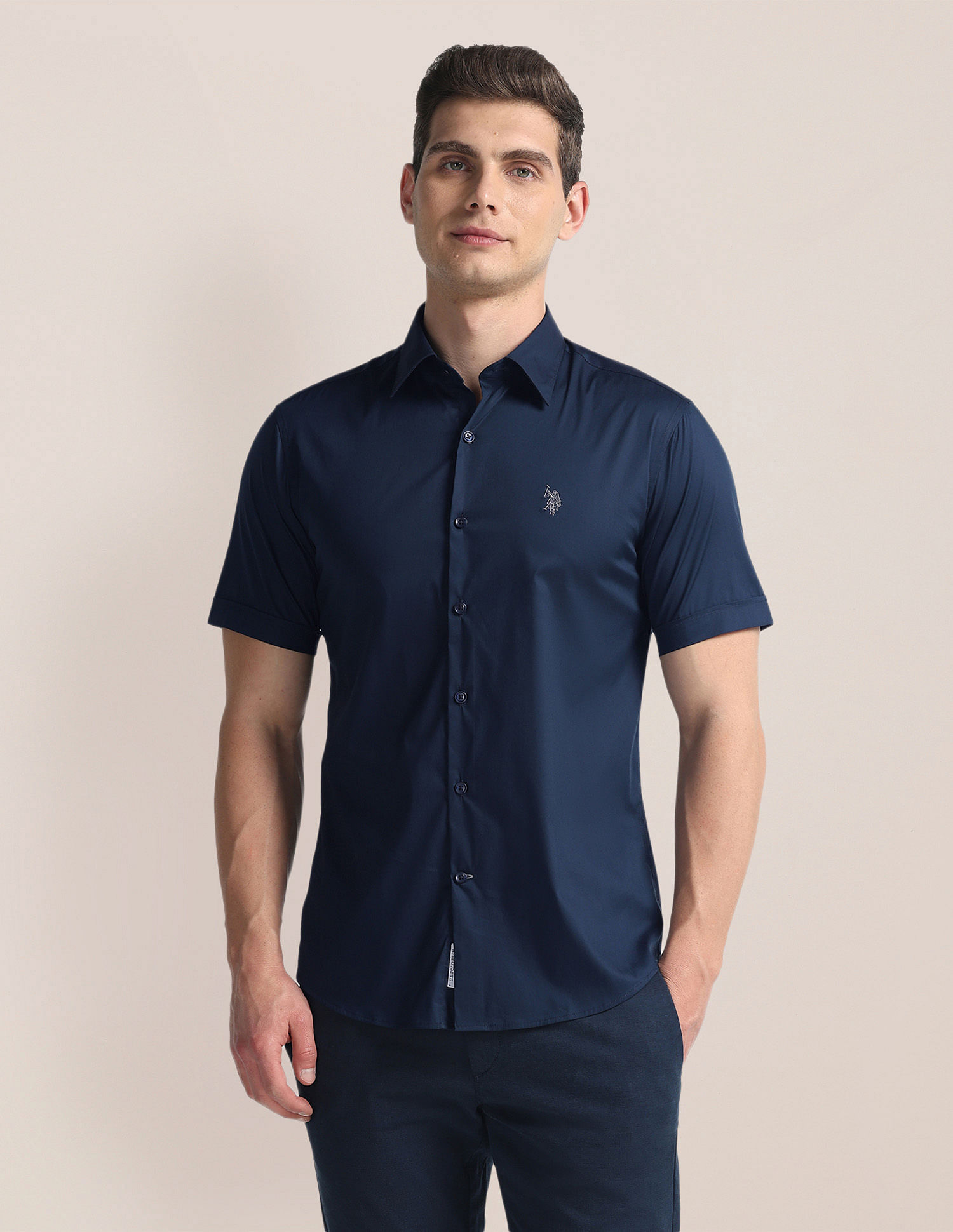 U.S. Polo Assn. Short Sleeve Solid Shirt