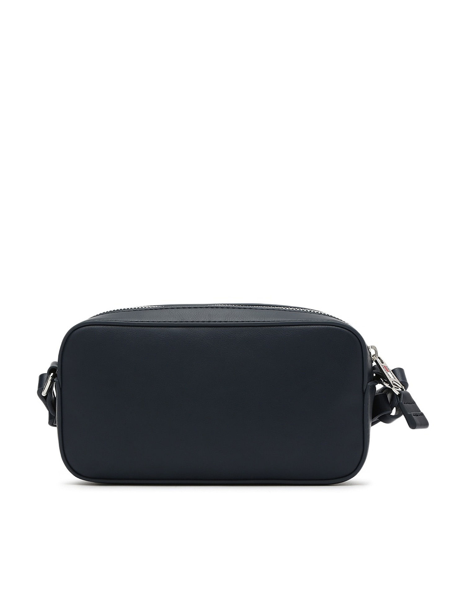 Tommy Hilfiger Solid Blue Pu Sling Bag