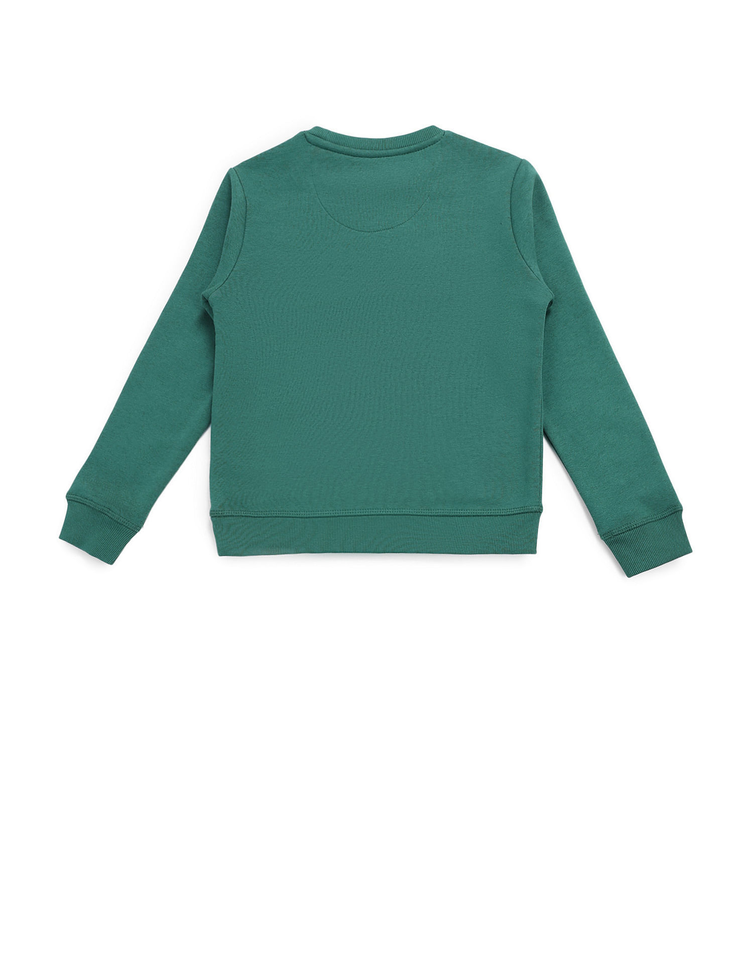 U.S. Polo Assn. Kids Boys Brand Printed Regular Fit Sweatshirt