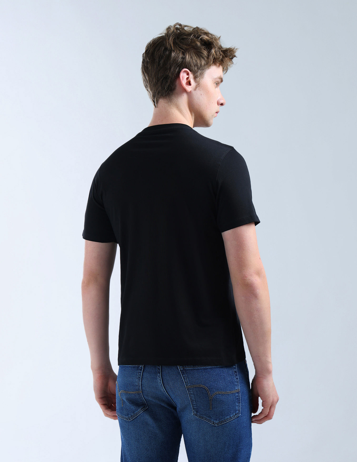 Flying Machine Graphic Printed Regular Fit T-Shirt