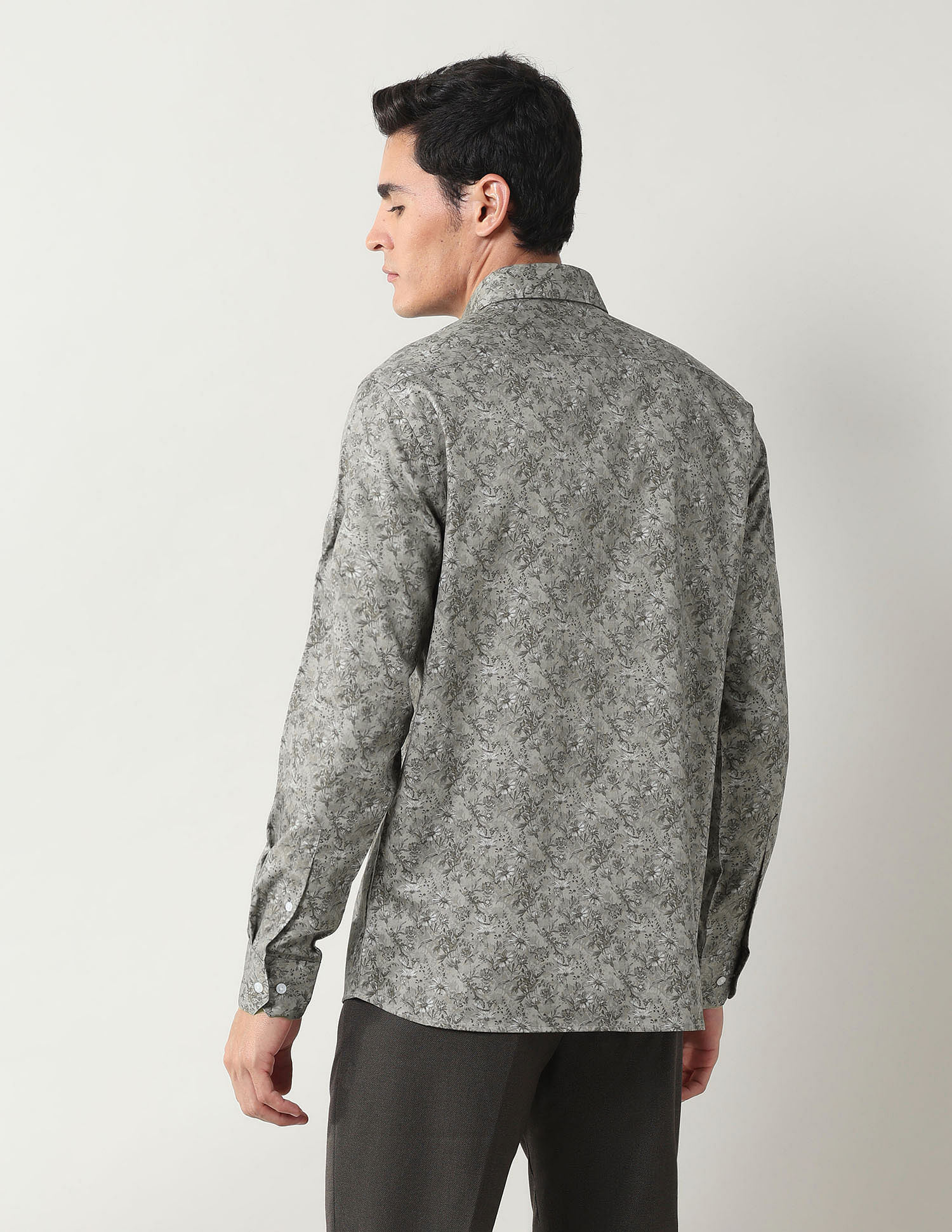 Arrow Manhattan Slim Fit Satin Shirt