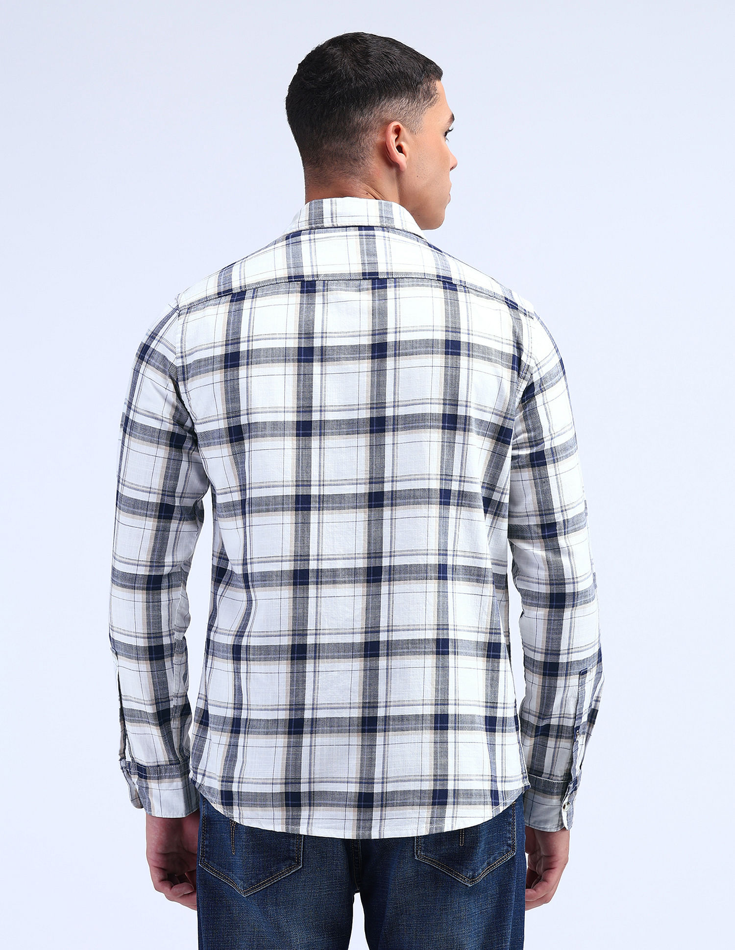 Flying Machine Slim Fit Tartan Check Shirt