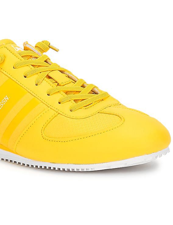 U.S. Polo Assn. Men Panelled Brand Stripe Nemsy Sneakers