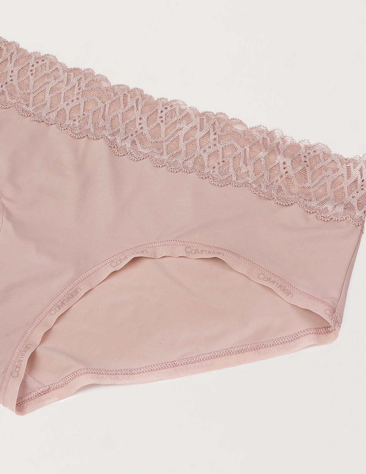 Calvin Klein Underwear Lace Patterned Mid Rise Hipsters