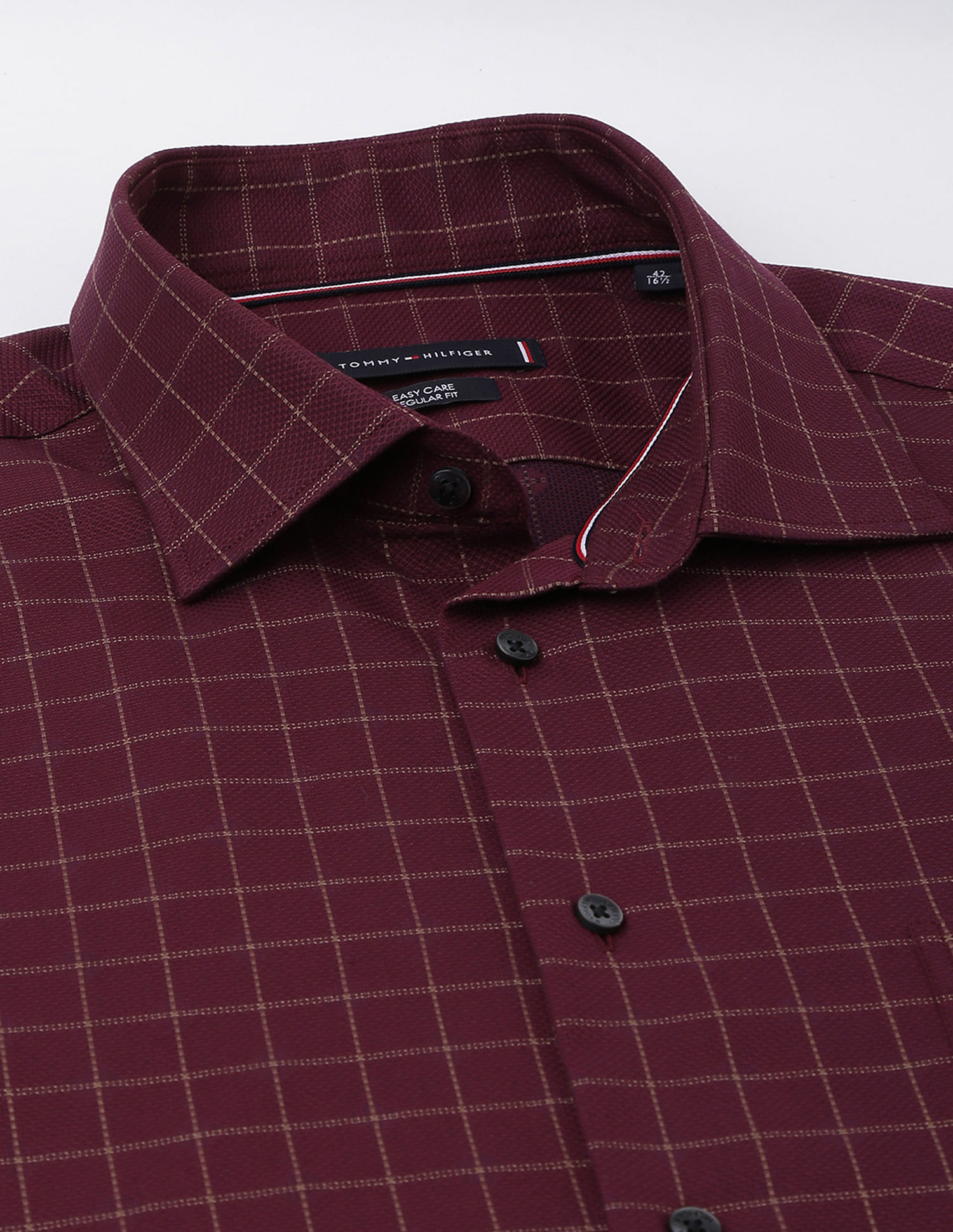Tommy Hilfiger Micro Check Formal Shirt