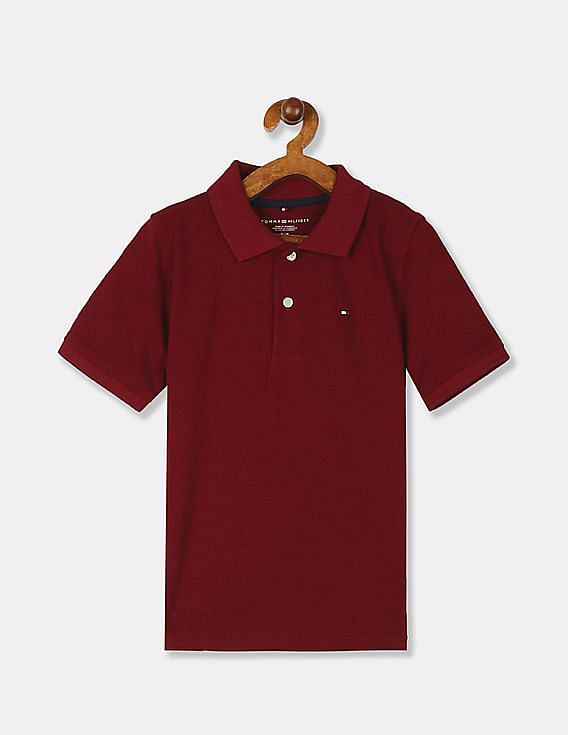 maroon polo shirt boys