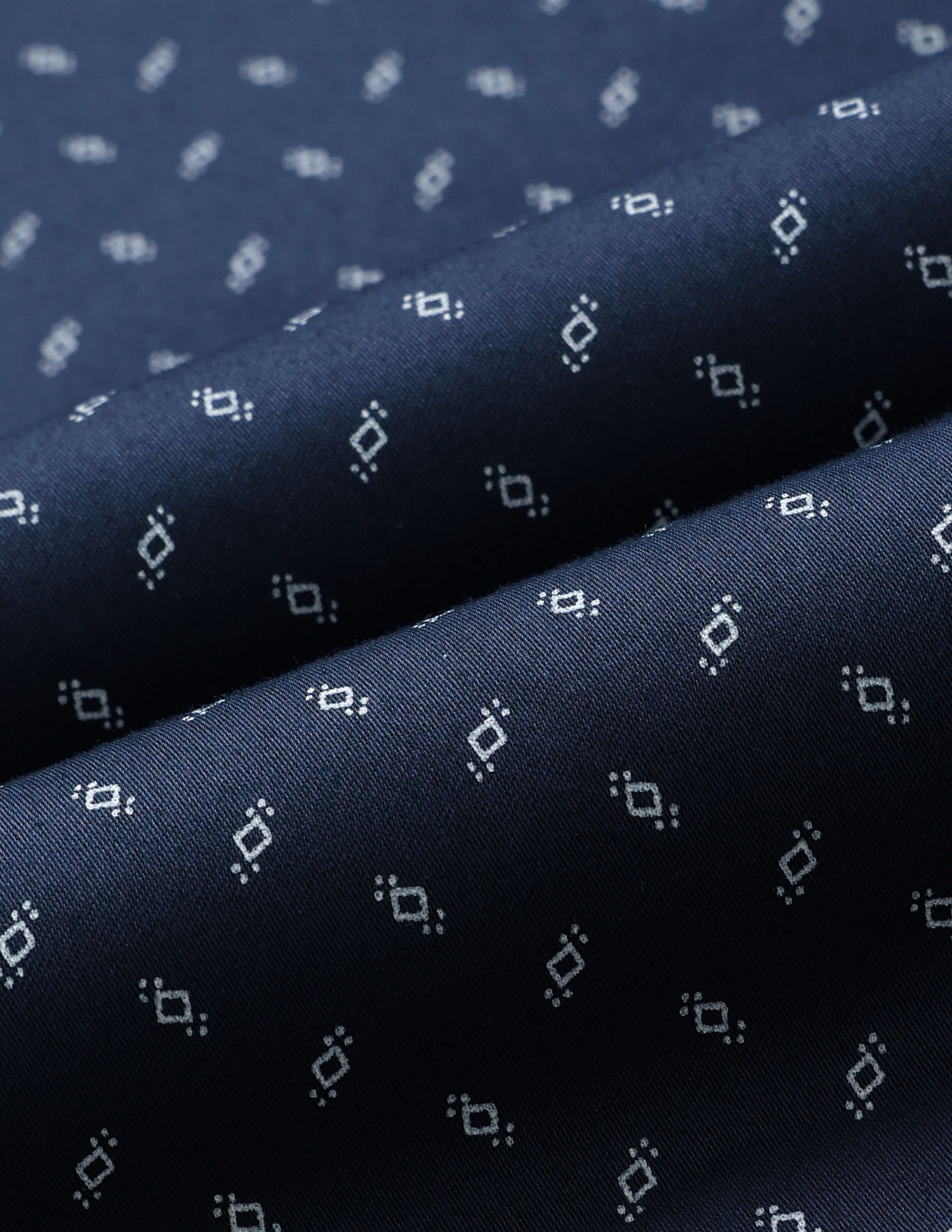 Arrow Manhattan Slim Fit Geometric Print Shirt