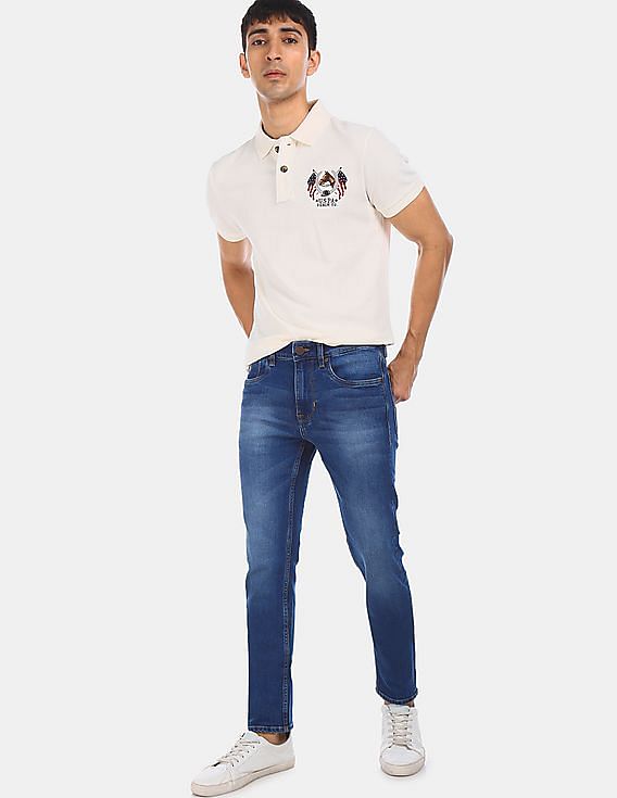 U.S. Polo Assn. Denim Co. Skinny Fit Blue Jeans