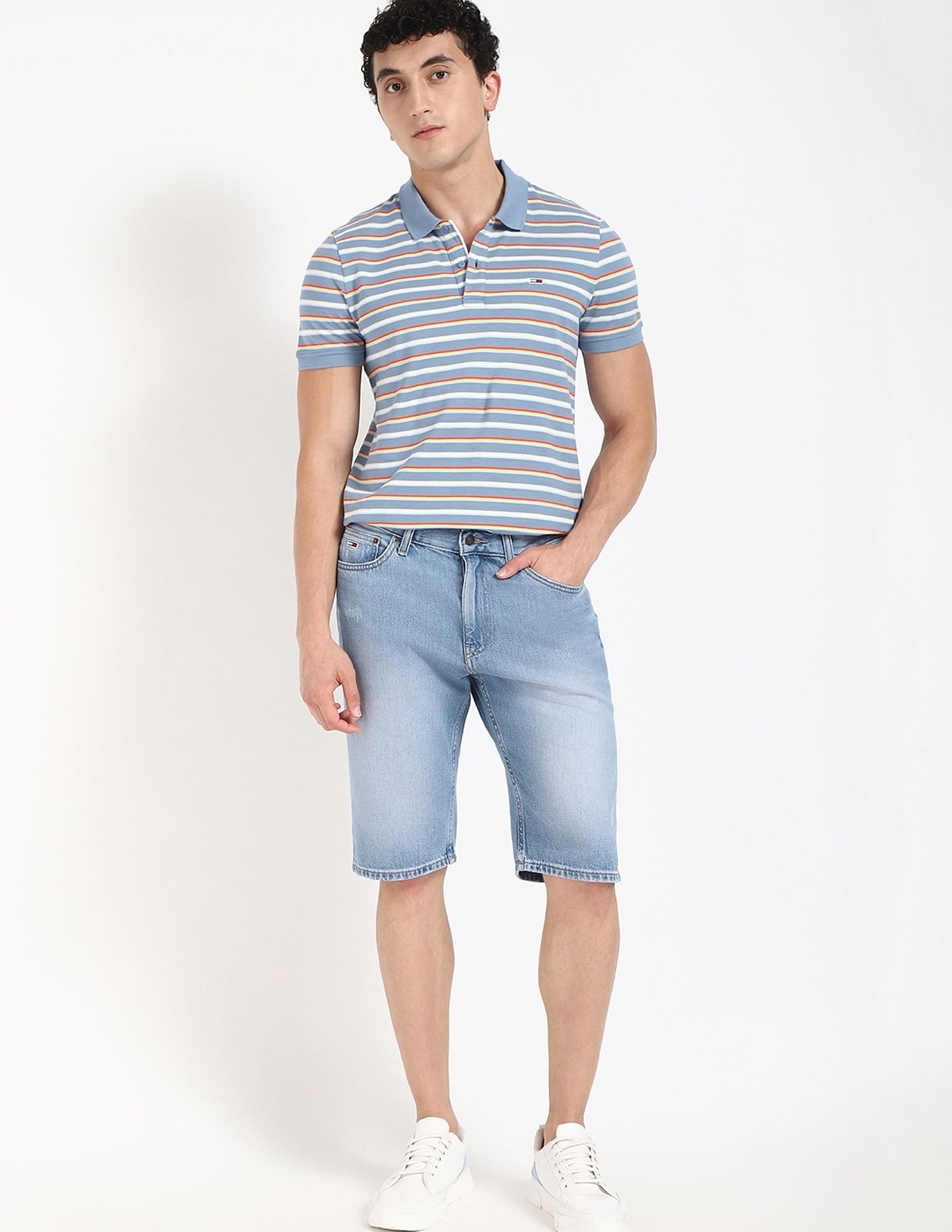 Tommy Hilfiger Solid Slim Fit Polo
