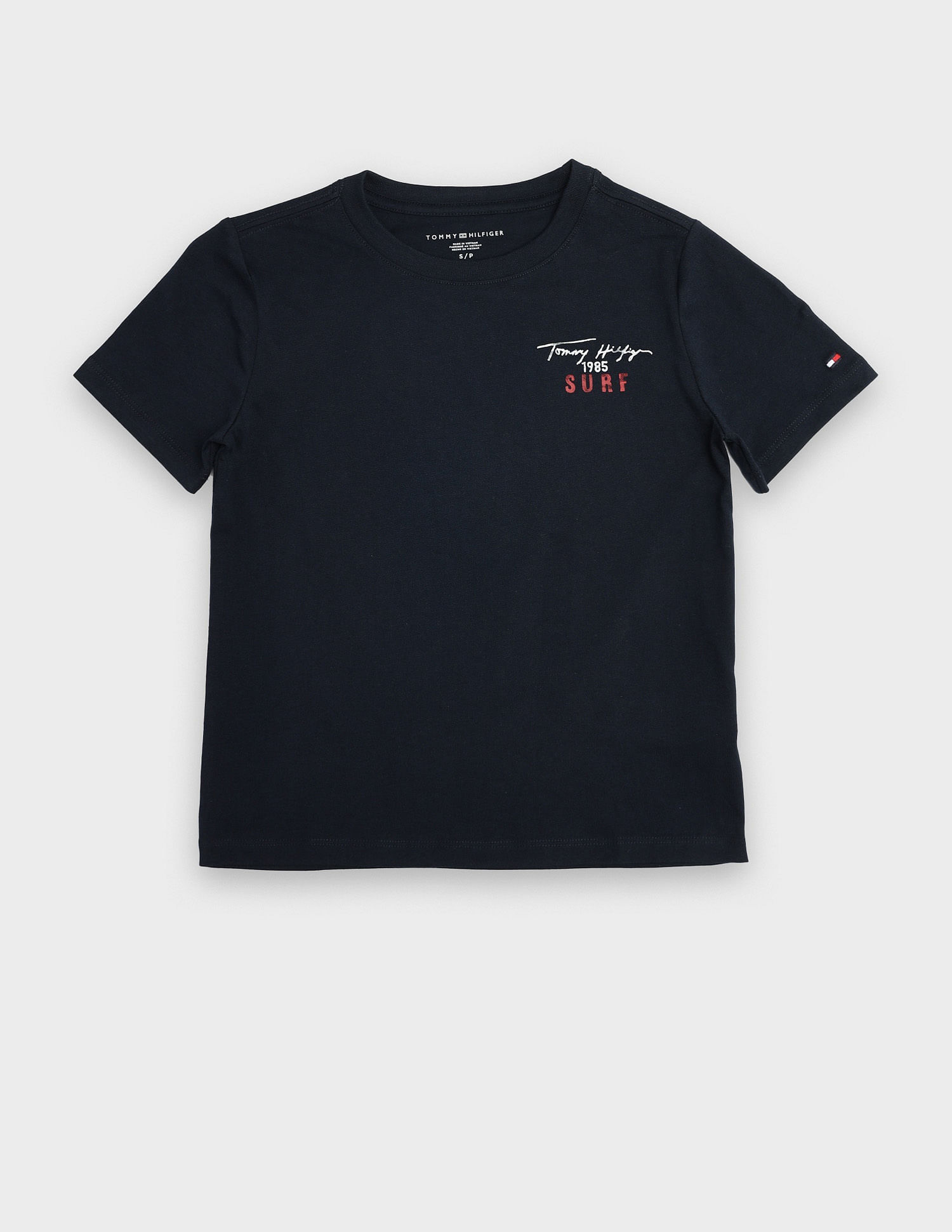 Tommy Hilfiger Kids Boys Graphic Regular-Fit Cotton T-Shirt
