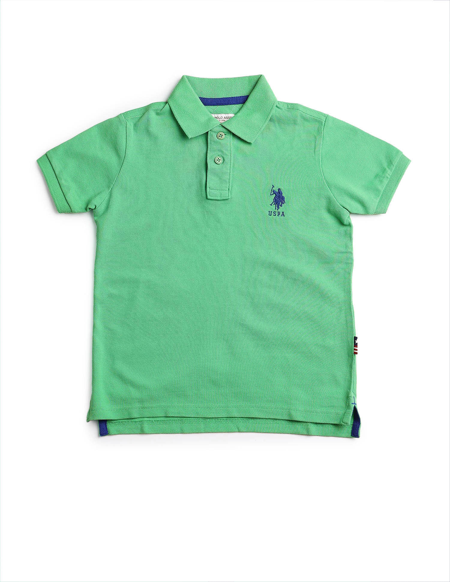 U.S. Polo Assn. Kids Solid Pique Polo Shirt