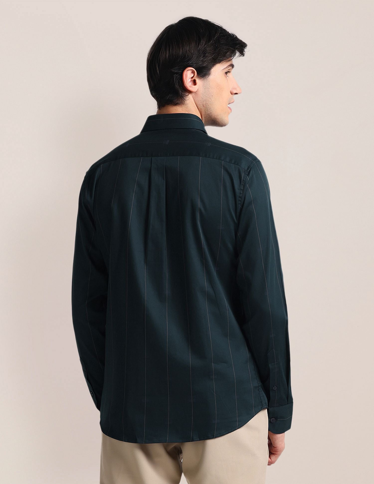 U.S. Polo Assn. Vertical Stripe Regular Fit Shirt