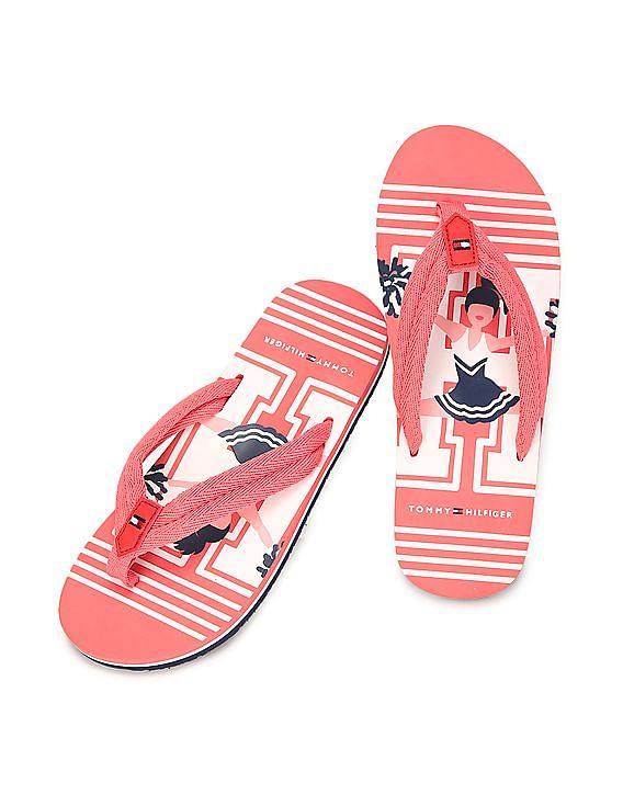 Tommy hilfiger children's hot sale flip flops