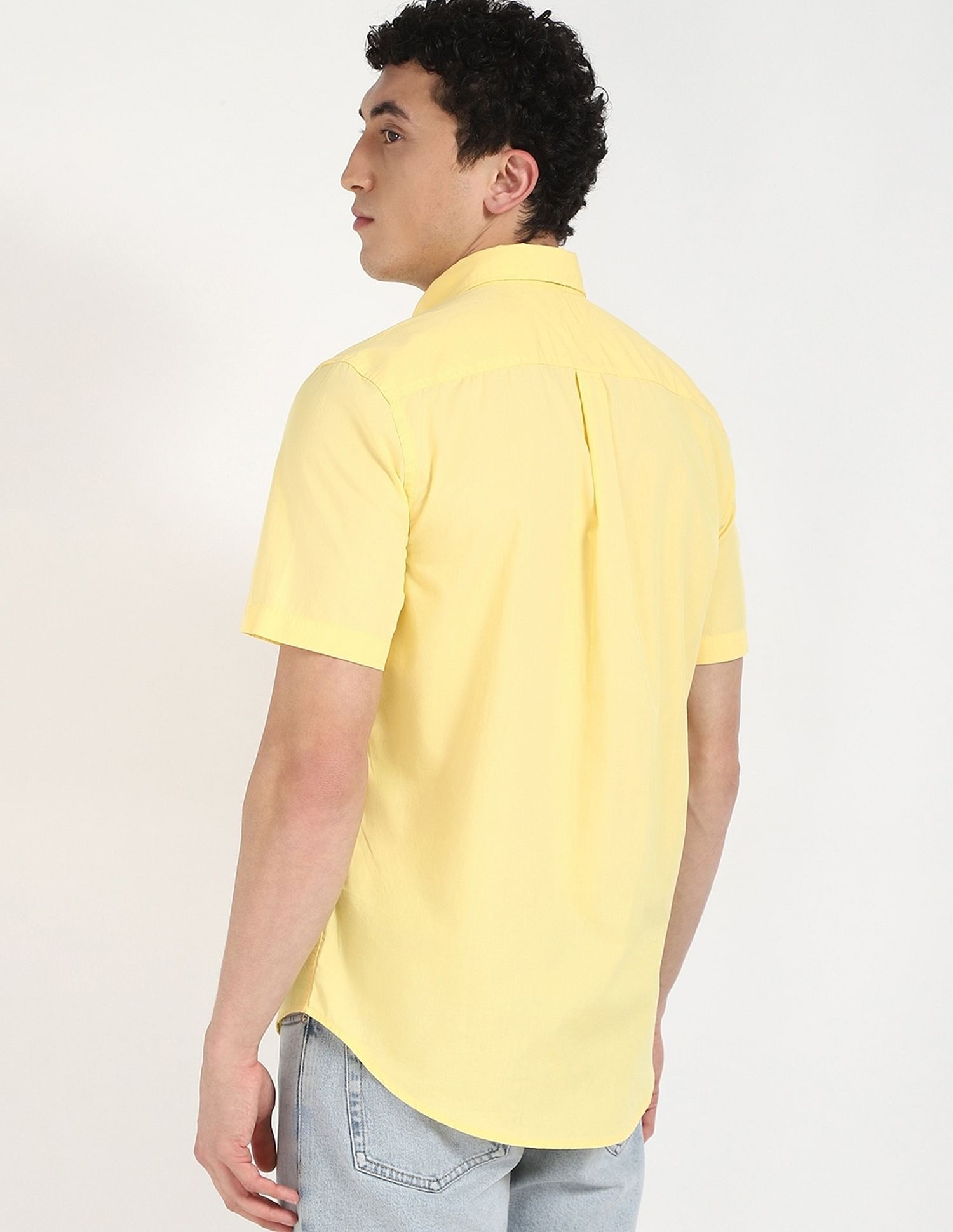 Tommy Hilfiger Solid Regular-Fit Poplin Woven Shirt