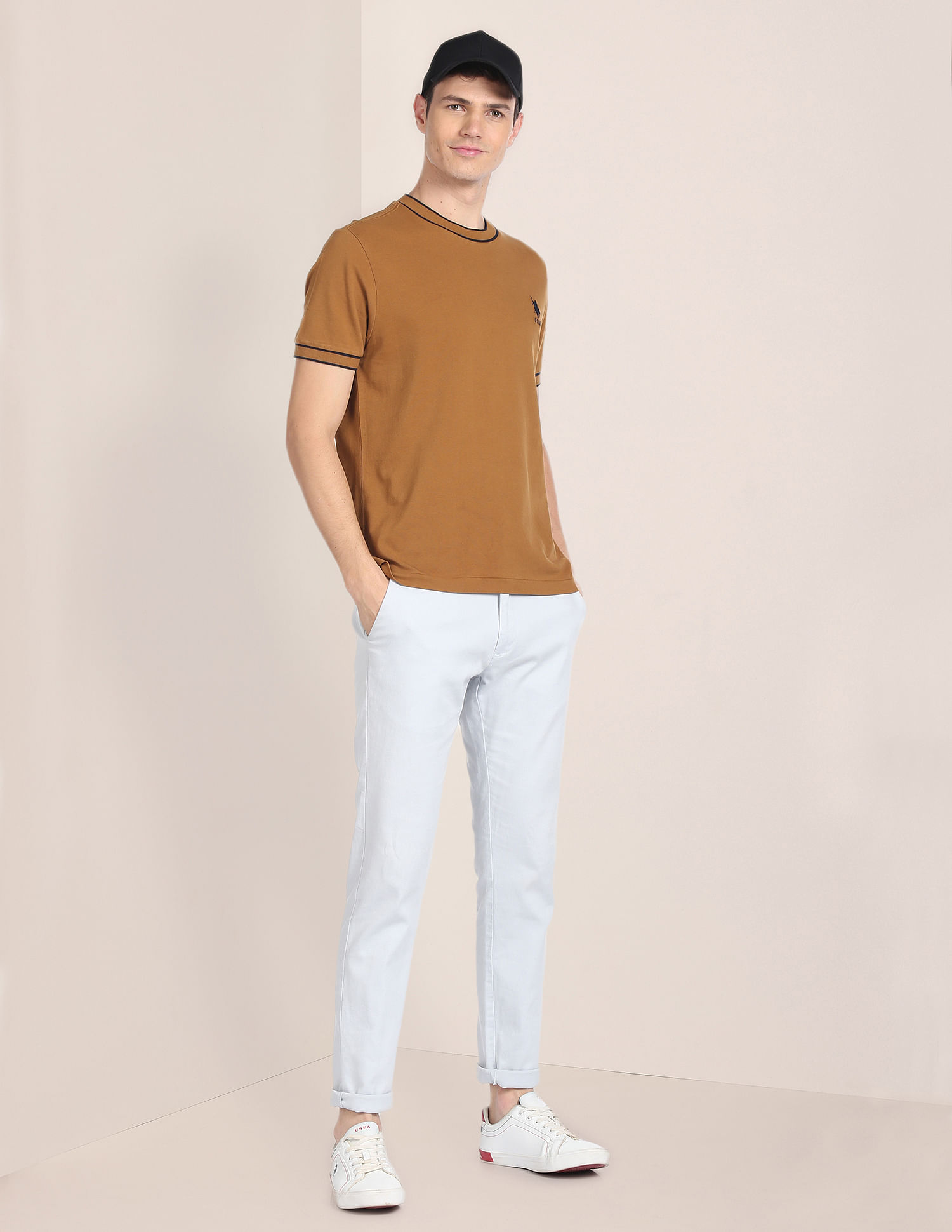 U.S. Polo Assn. Solid Cotton T-Shirt