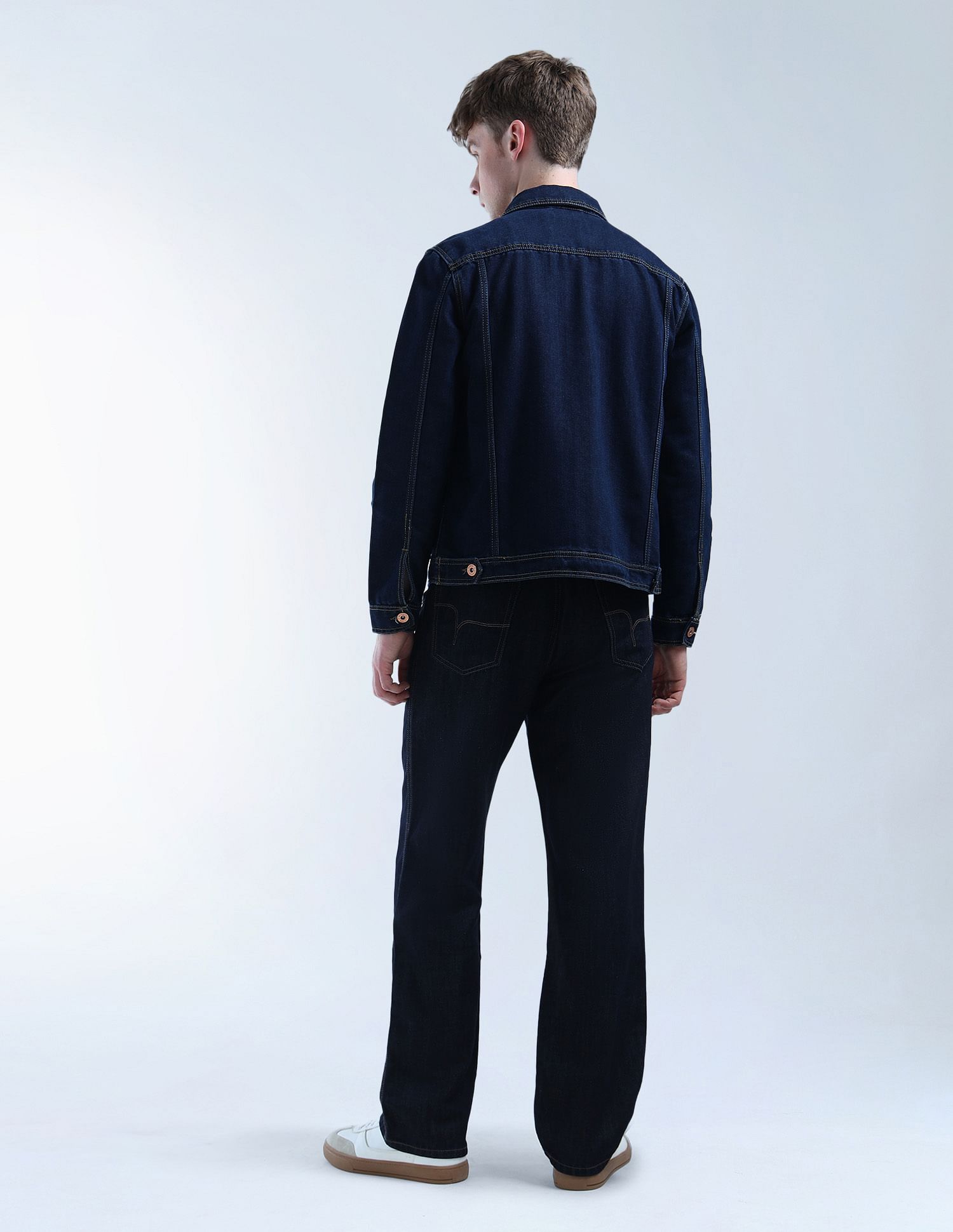 Flying Machine Cobain Loose Fit Cobain X Linen Jeans