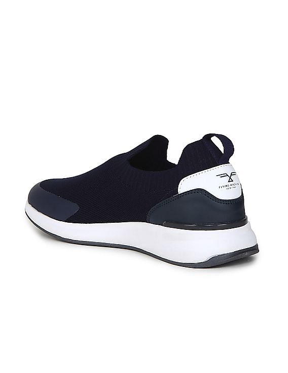 Flying Machine Men Round Toe Huang Slip On Shoes