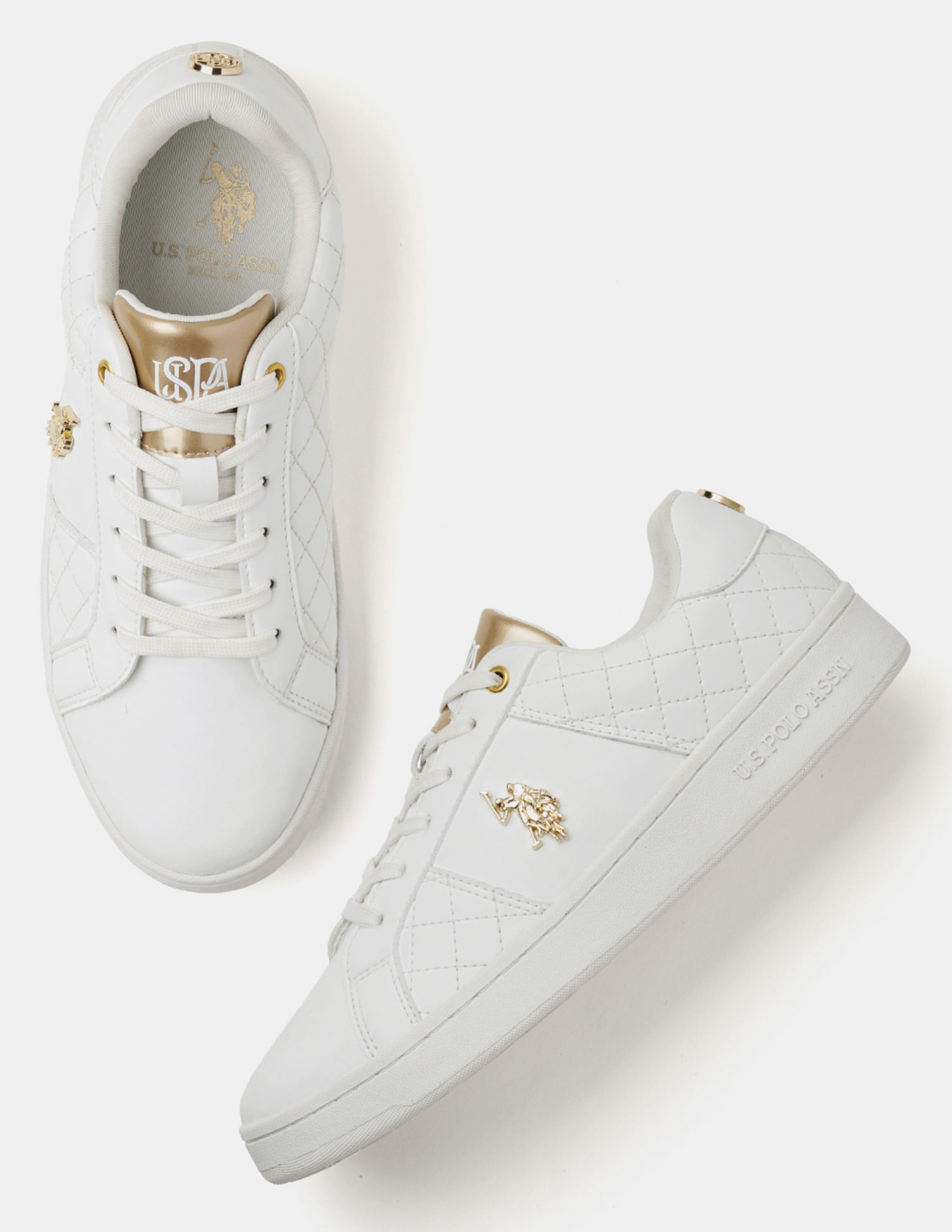 U.S. Polo Assn. Women Simone 3.0 Textured Sneakers