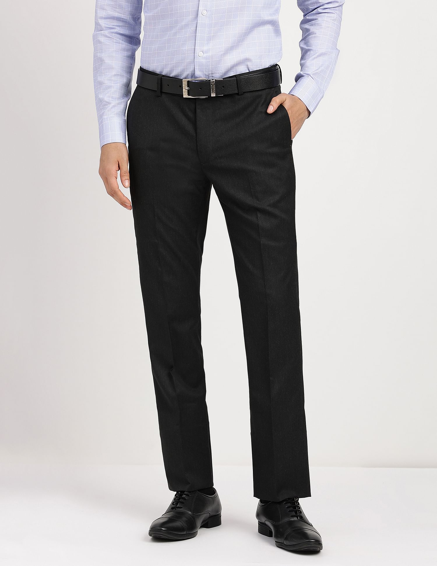 Arrow Heathered Twill Formal Trousers