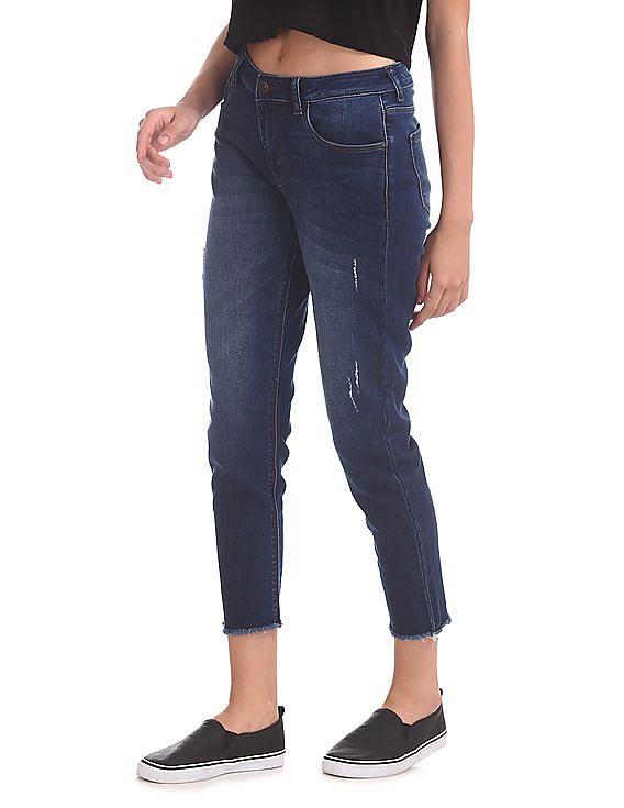 Flying Machine Women Veronica Skinny Fit Washed Jeans
