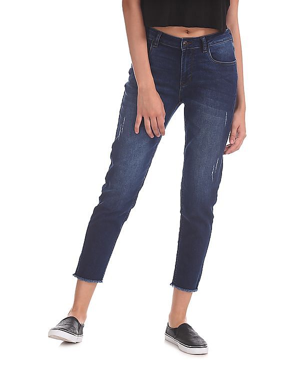 Flying Machine Women Veronica Skinny Fit Washed Jeans