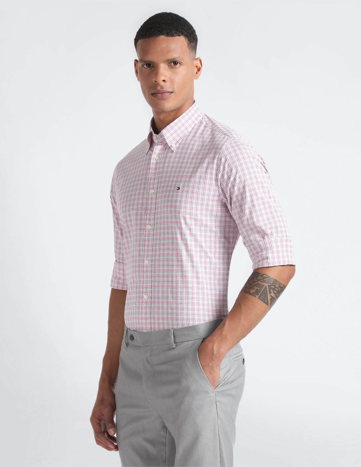 Tommy Hilfiger Sustainable Gun Club Check Shirt