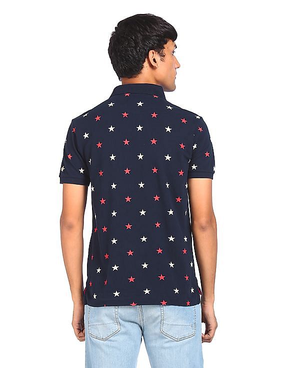 U.S. Polo Assn. Cotton Printed Polo Shirt