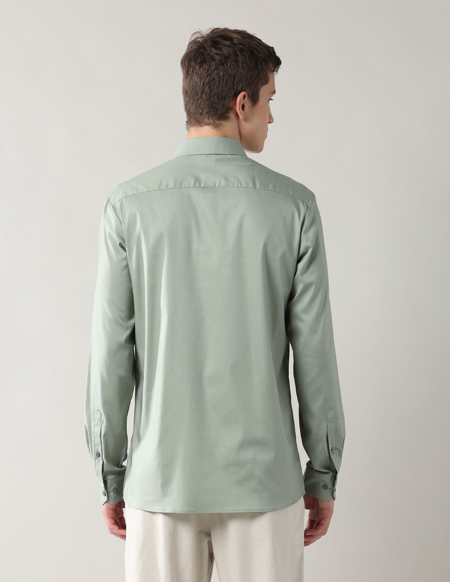 Arrow Newyork Brooklyn Ultra Slim Fit Twill Shirt