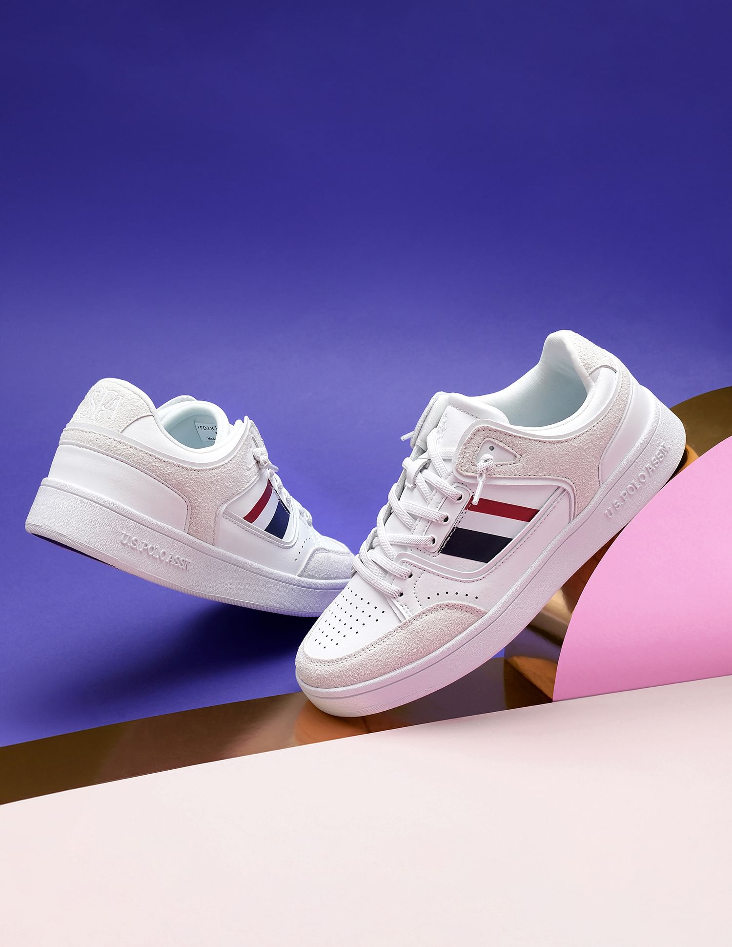 Branded white sneakers on sale at lowest price