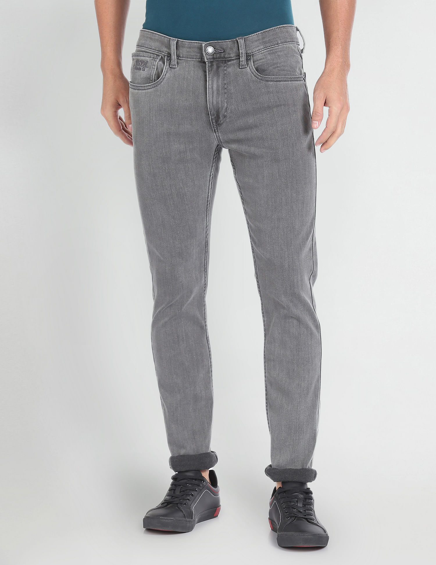 U.S. Polo Assn. Denim Co. Regallo Skinny Fit Grey Jeans