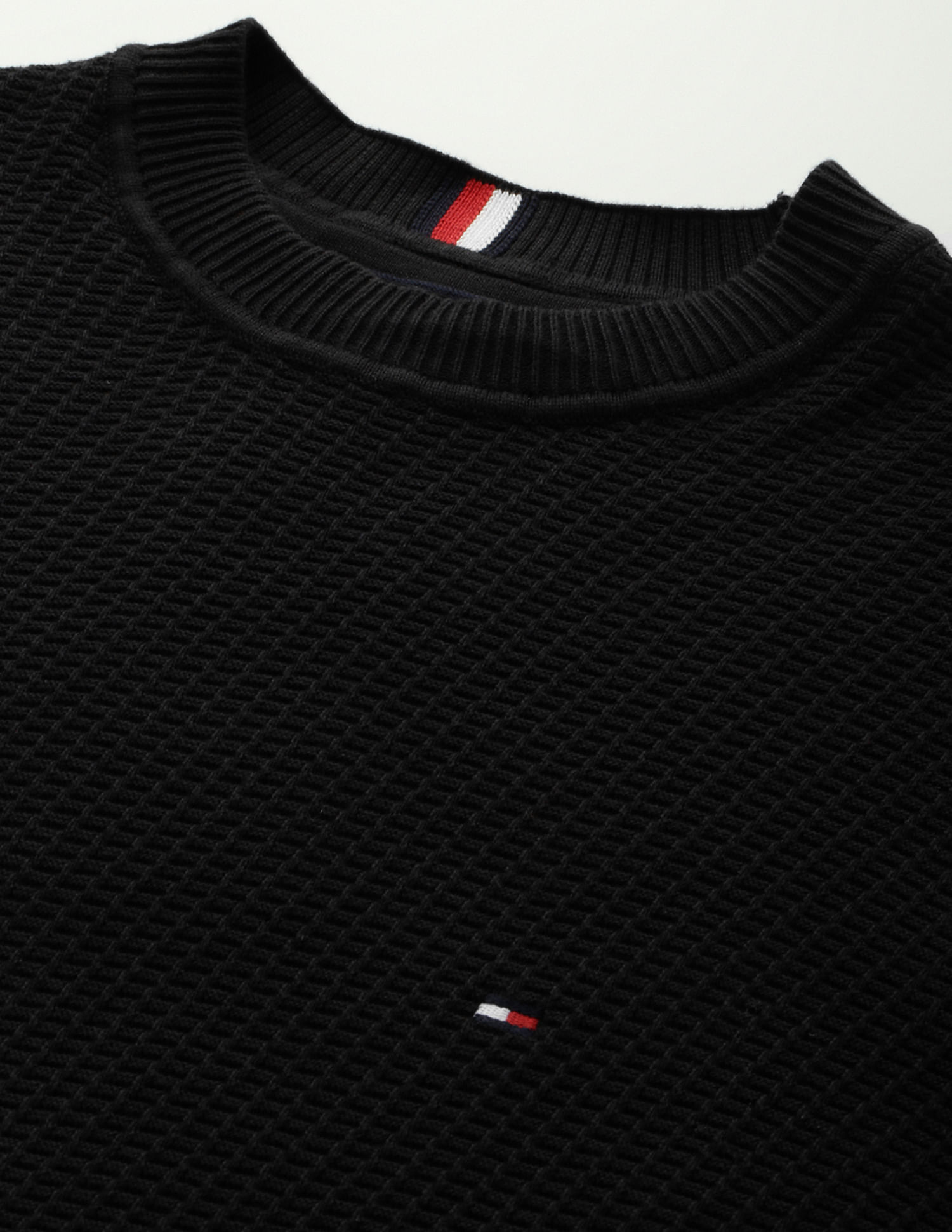 Tommy Hilfiger Organic Cotton Textured Sweater