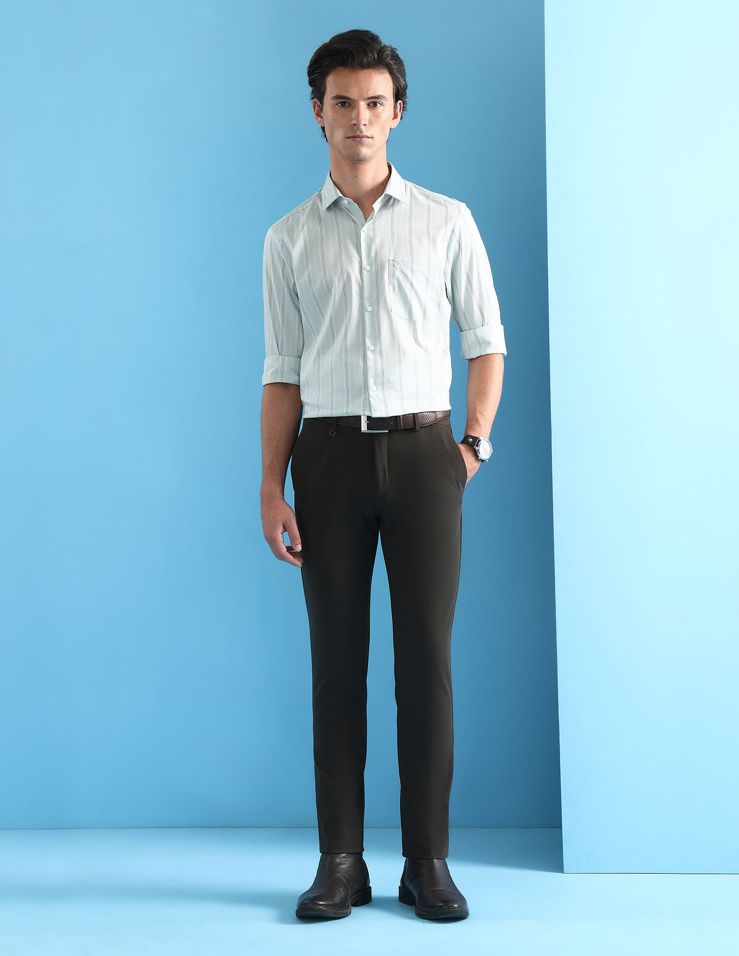 Arrow Liberty Classic Fit Velocity Twill Shirt