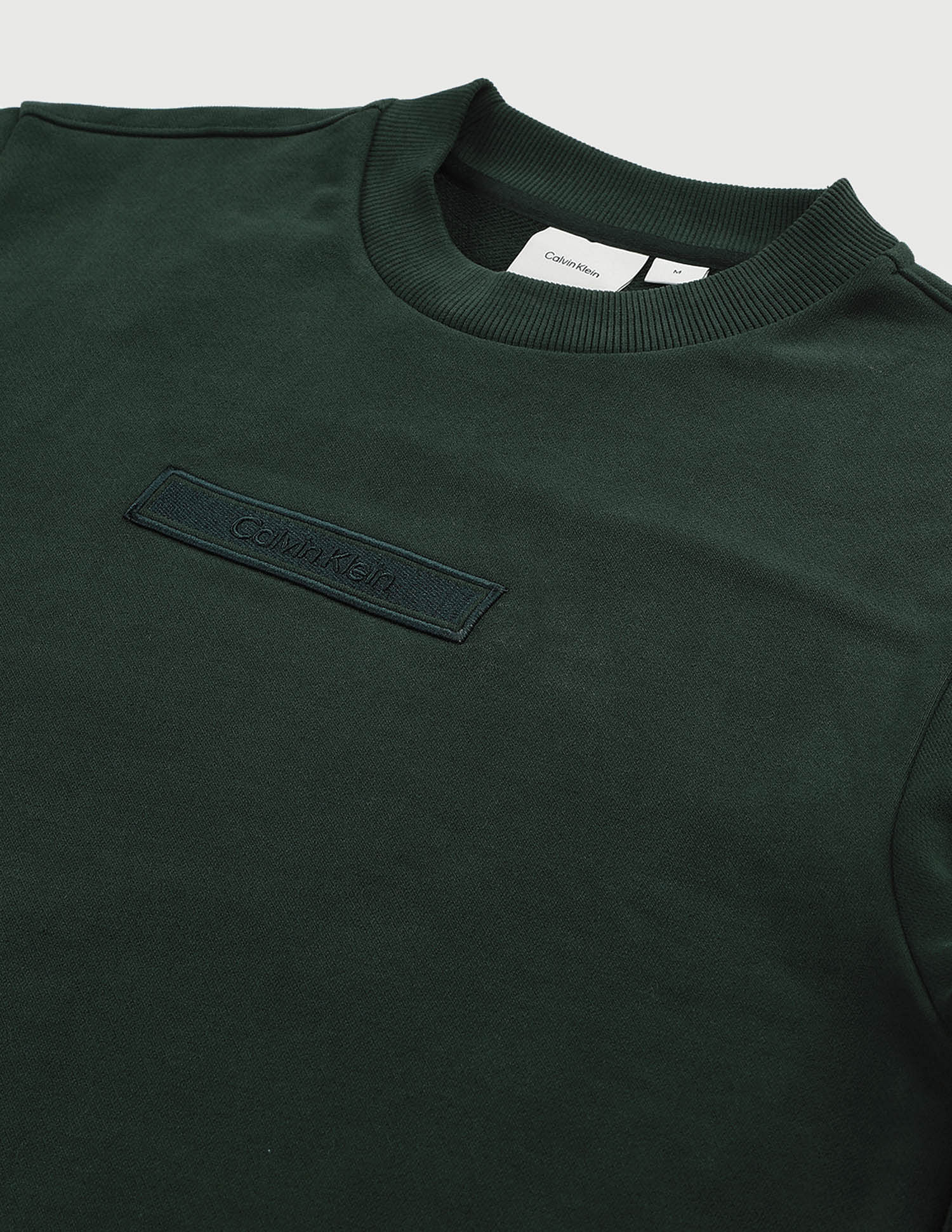 Calvin Klein Jeans Embroidered Logo Crew Neck Sweatshirt